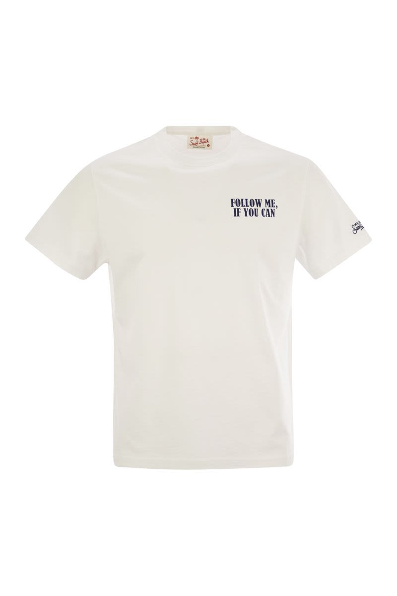 MC2 SAINT BARTH Men's Iconic T-Shirt with Bold Prints