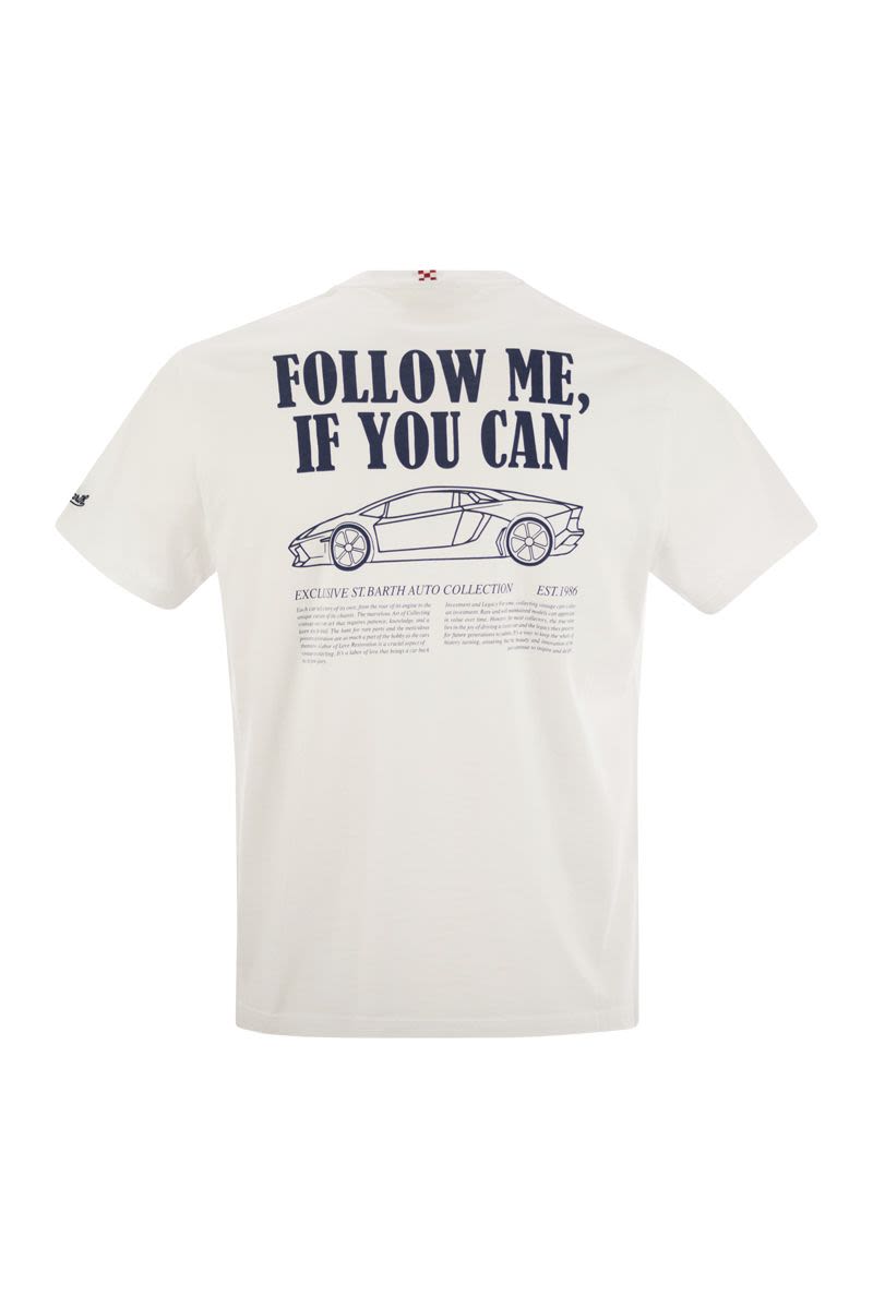 MC2 SAINT BARTH Men's Iconic T-Shirt with Bold Prints