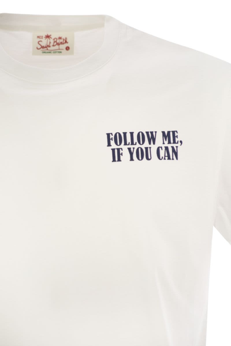 MC2 SAINT BARTH Men's Iconic T-Shirt with Bold Prints