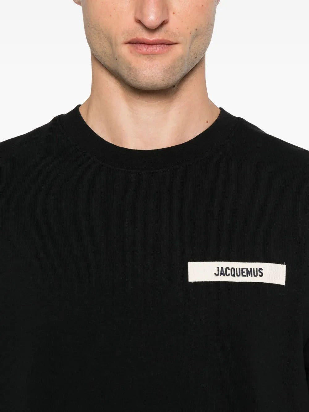 JACQUEMUS Relaxed Fit Grosgrain T-Shirt - Size L