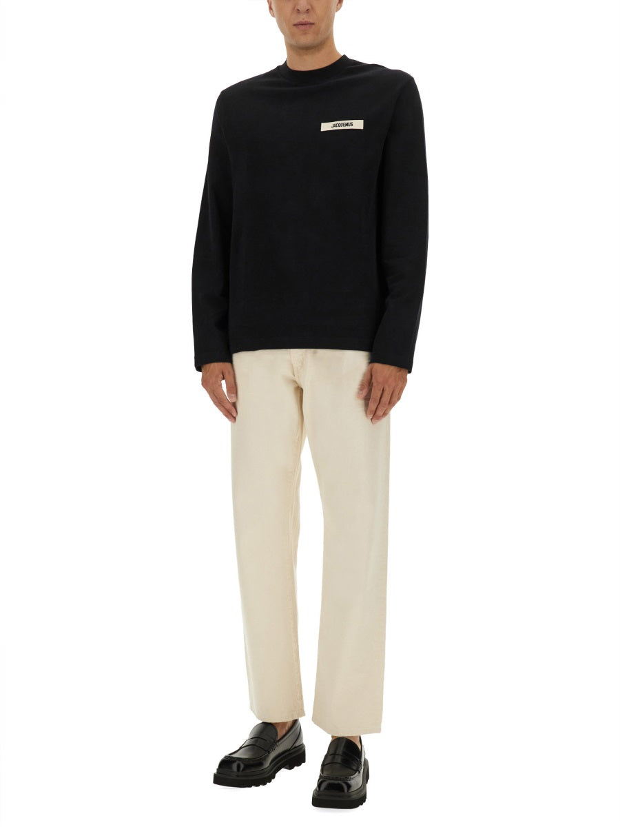 JACQUEMUS Long Sleeve Classic T-Shirt