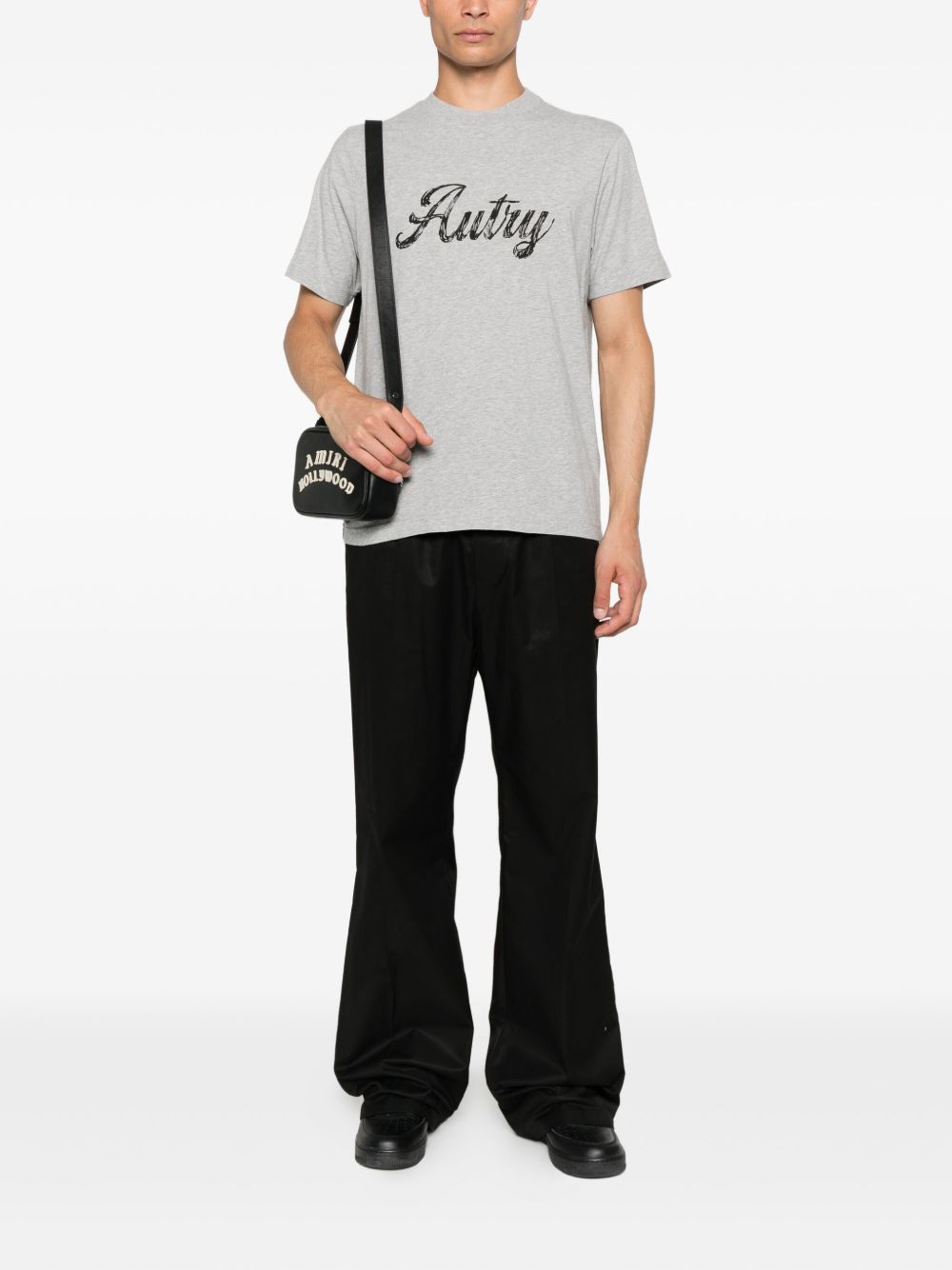 AUTRY Cotton Crew Neck Tee