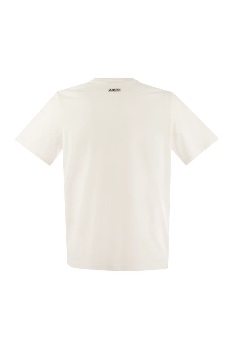 AUTRY Crew-Neck Logo T-Shirt