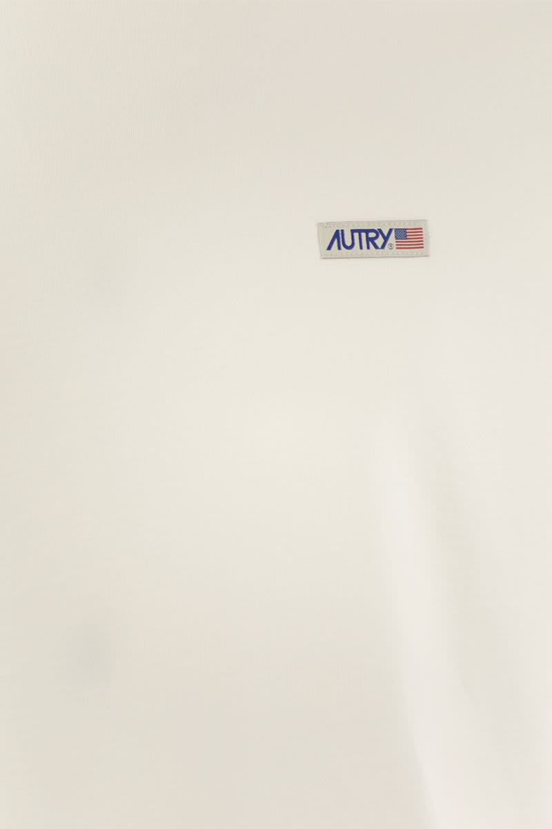 AUTRY Crew-Neck Logo T-Shirt