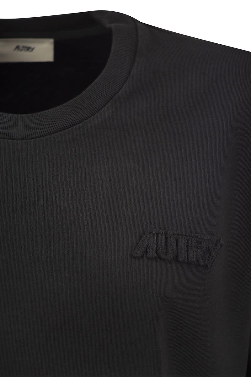 AUTRY Boxy Women's T-Shirt with Logo