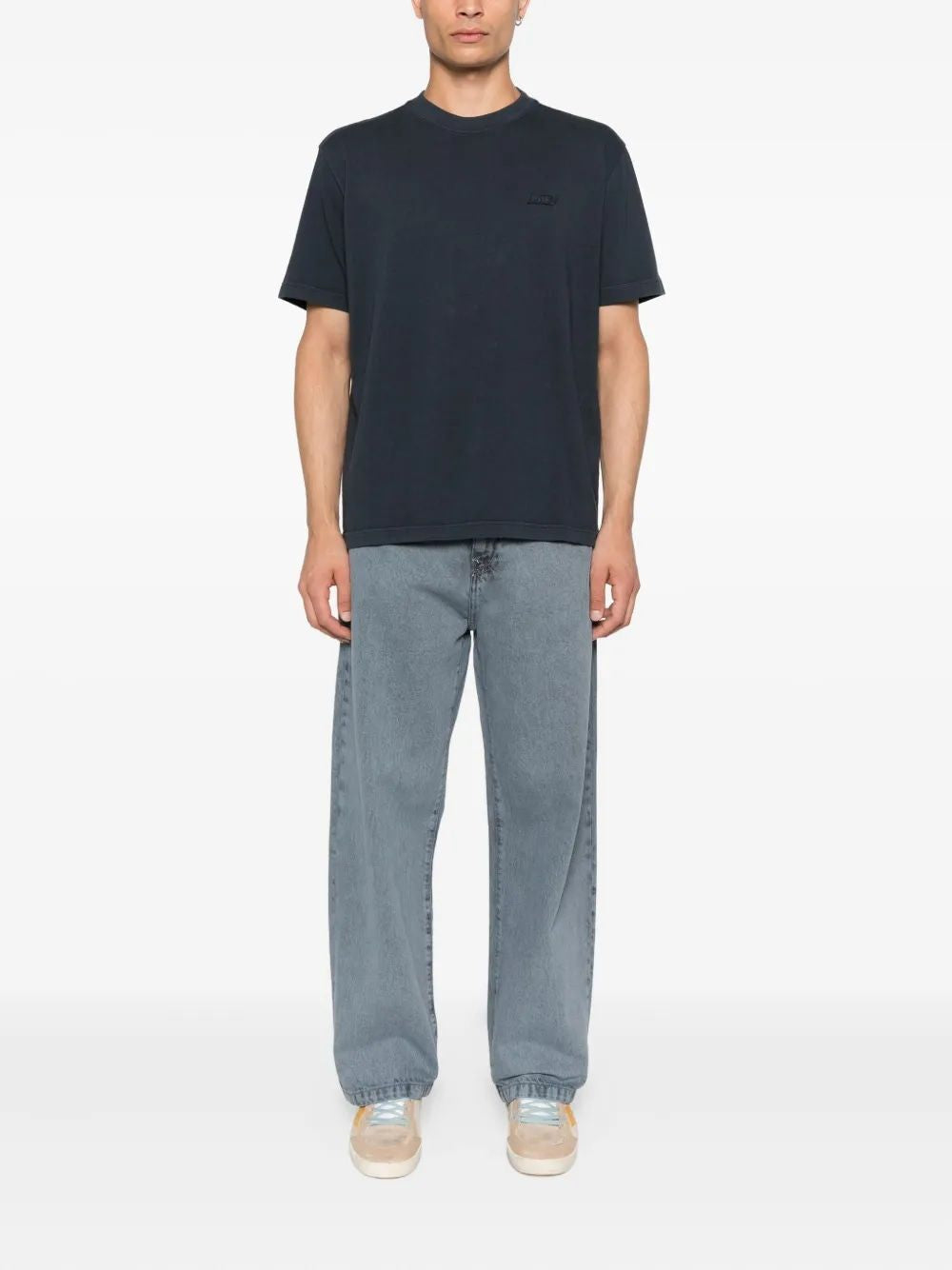 AUTRY Heavy Cotton T-Shirt for Men - Autumn Collection