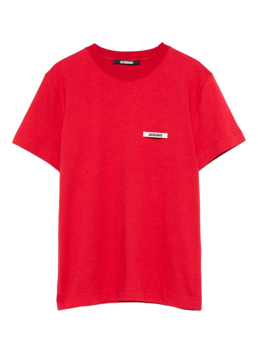 JACQUEMUS Women's T-Shirt with Gros Grain Detailing