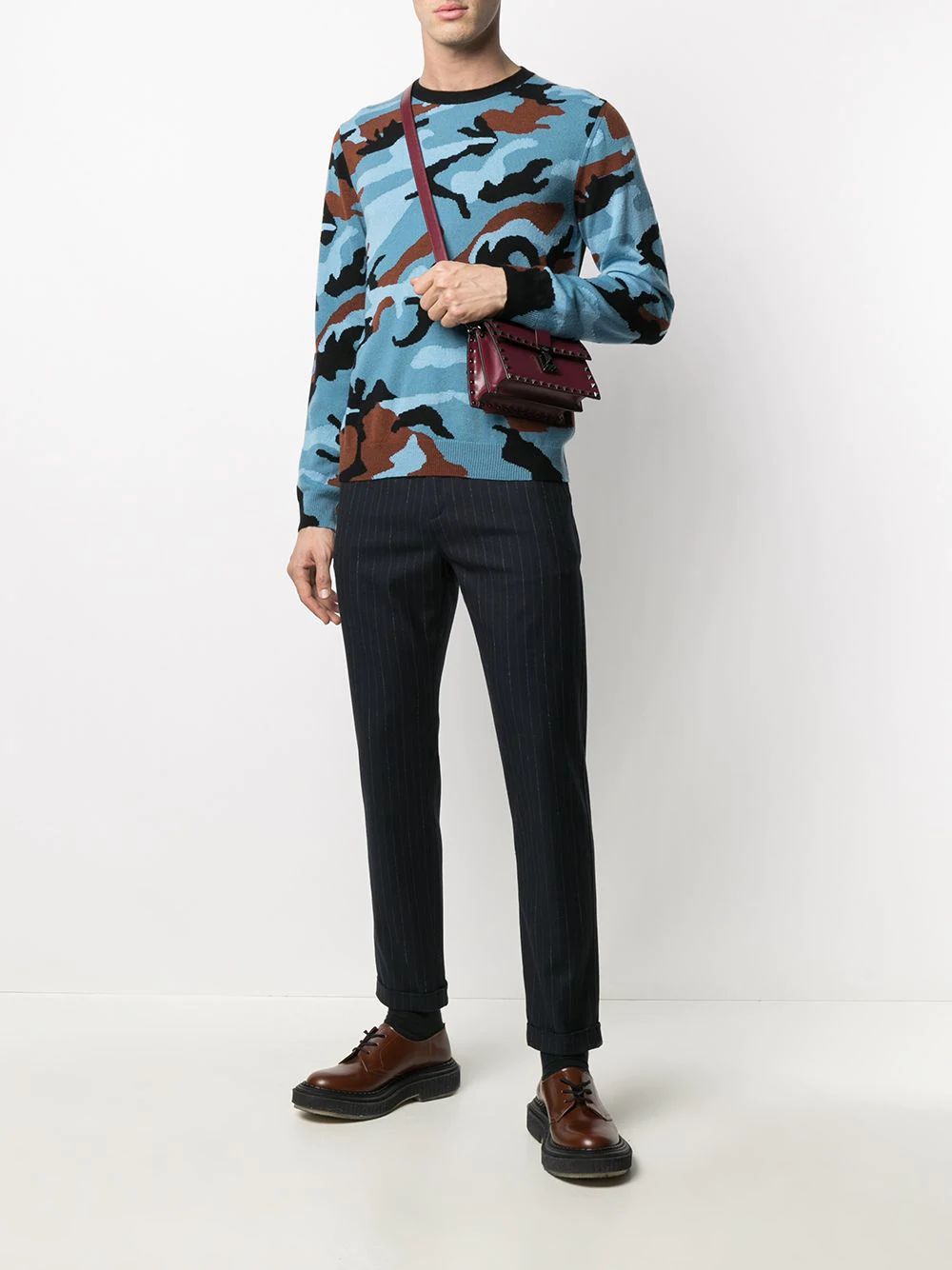 VALENTINO Camu Graphic T-Shirt for Men