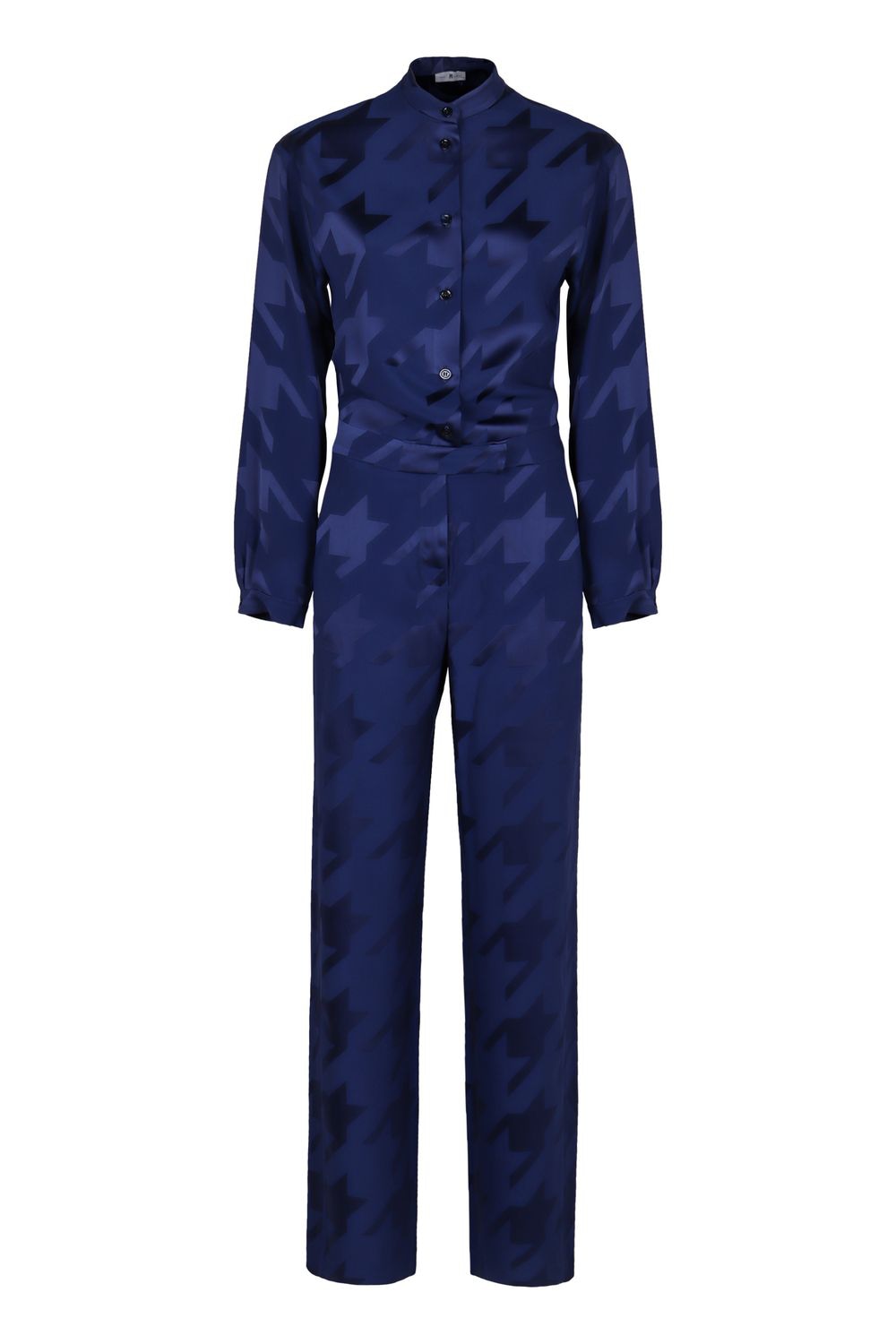 PT01 Satin Jumpsuit with Pockets for Women