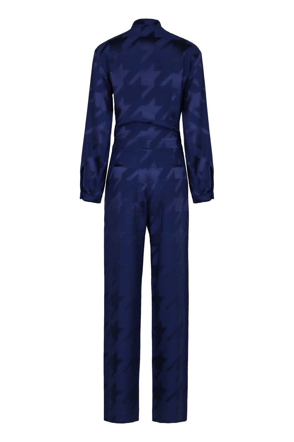 PT01 Satin Jumpsuit with Pockets for Women