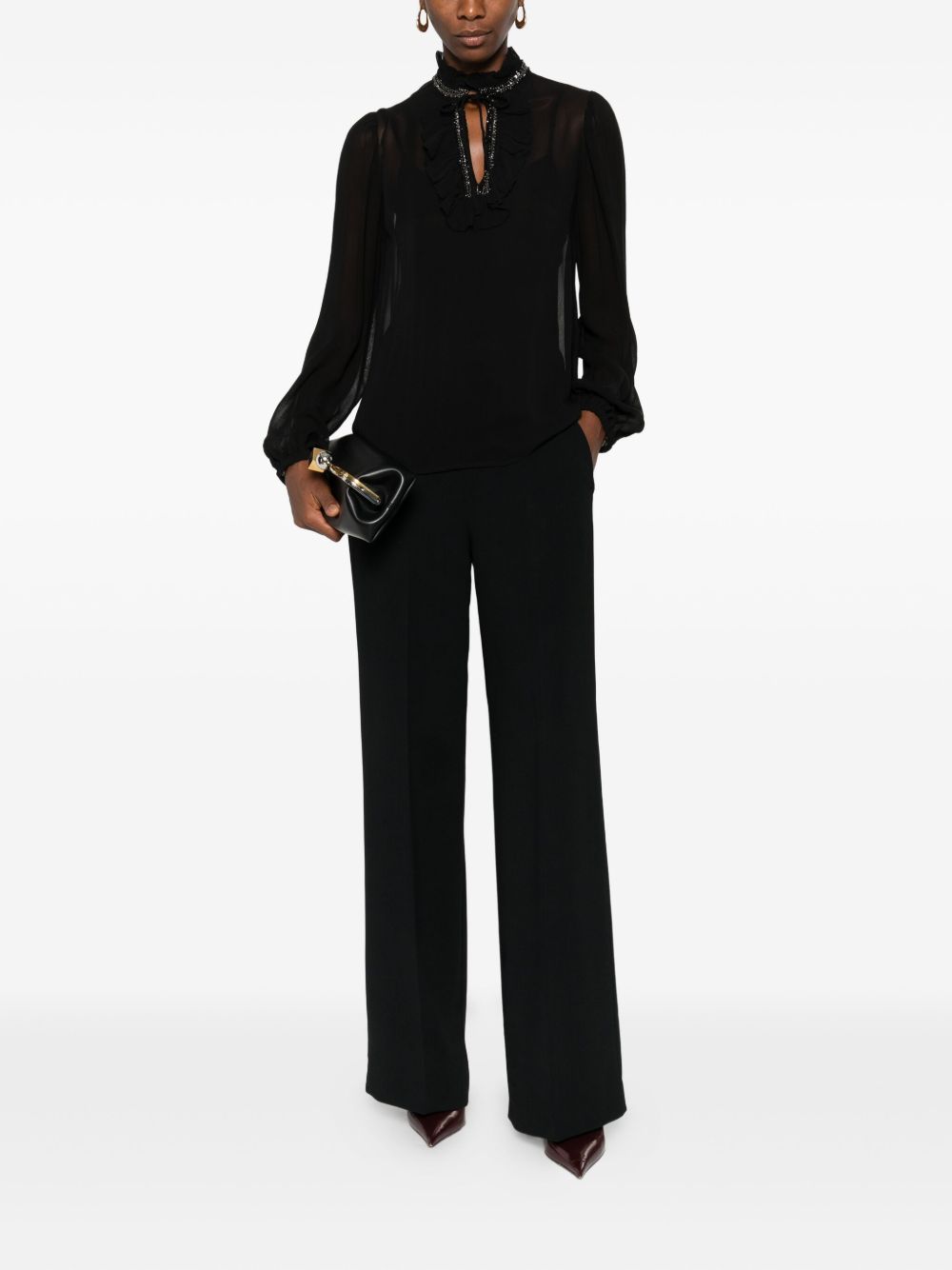 TWIN SET Flattering Viscose Shirt for Women