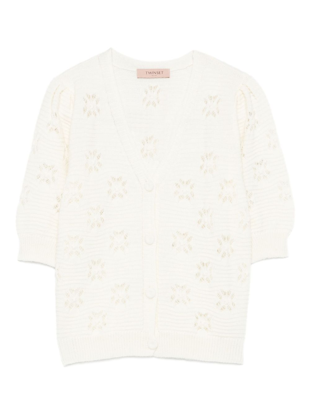 TWIN SET Cozy Knit Pullover Sweater