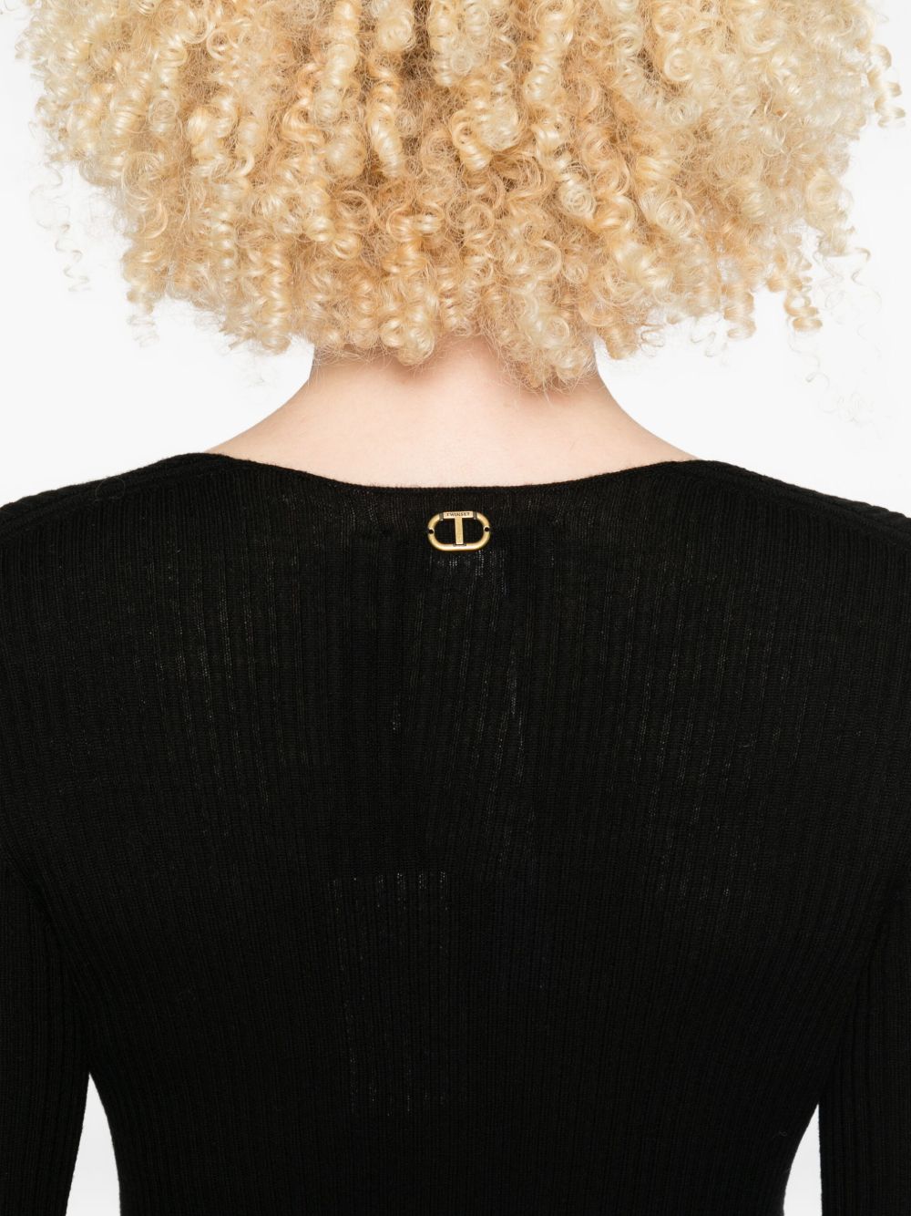 Elegant Wool Twin Set Sweater for Women