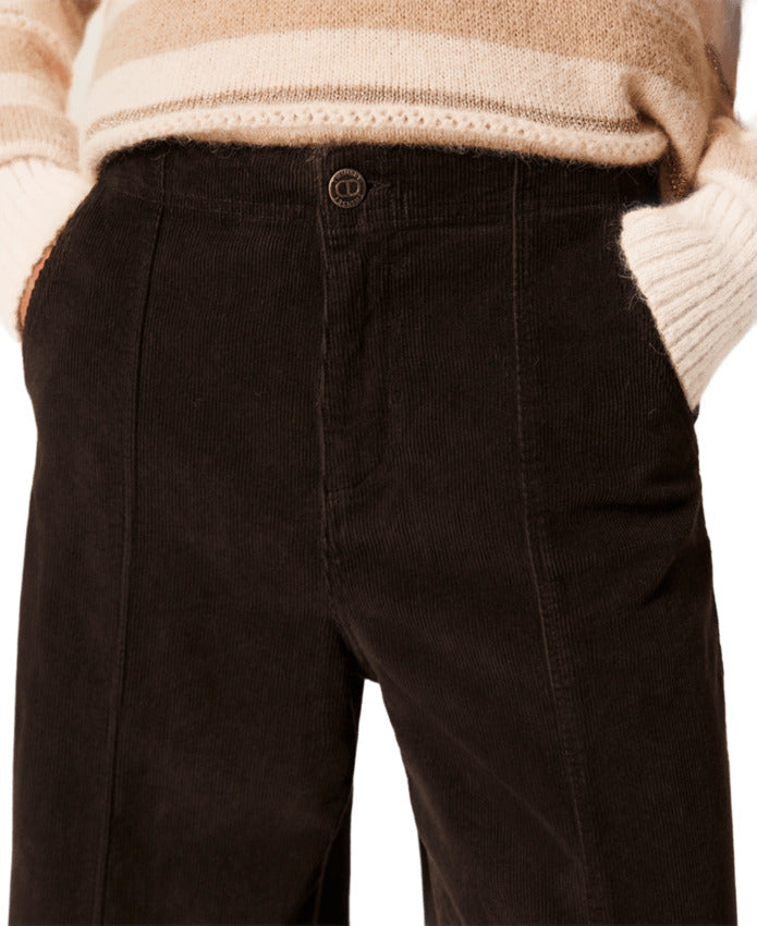 TWIN SET Wide Fit Trousers for Women - FW25