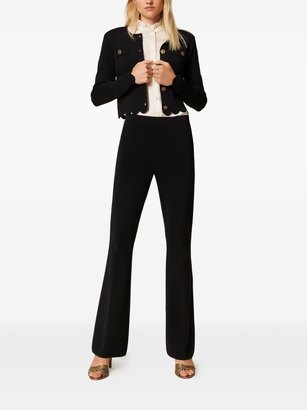 TWIN SET Tailored Fit Trousers for Women - Fall/Winter 25/26