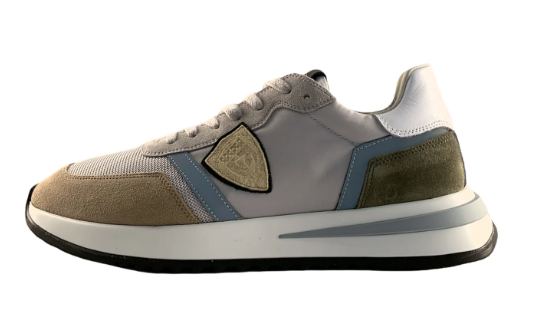 PHILIPPE MODEL PARIS Leather Flats with Rubber Sole for Men