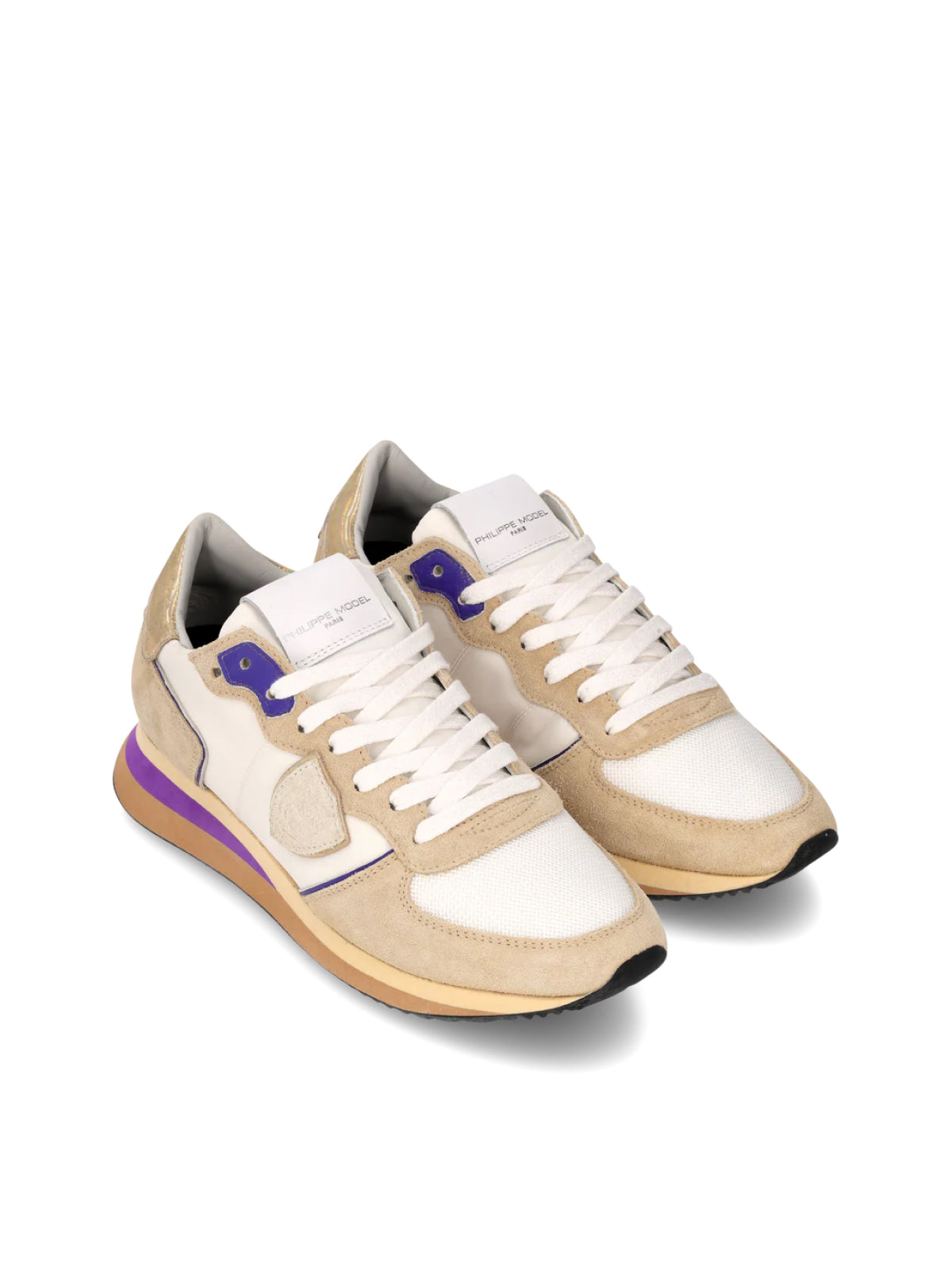 PHILIPPE MODEL PARIS Low Top Suede Sneakers for Women - Fall/Winter 2025