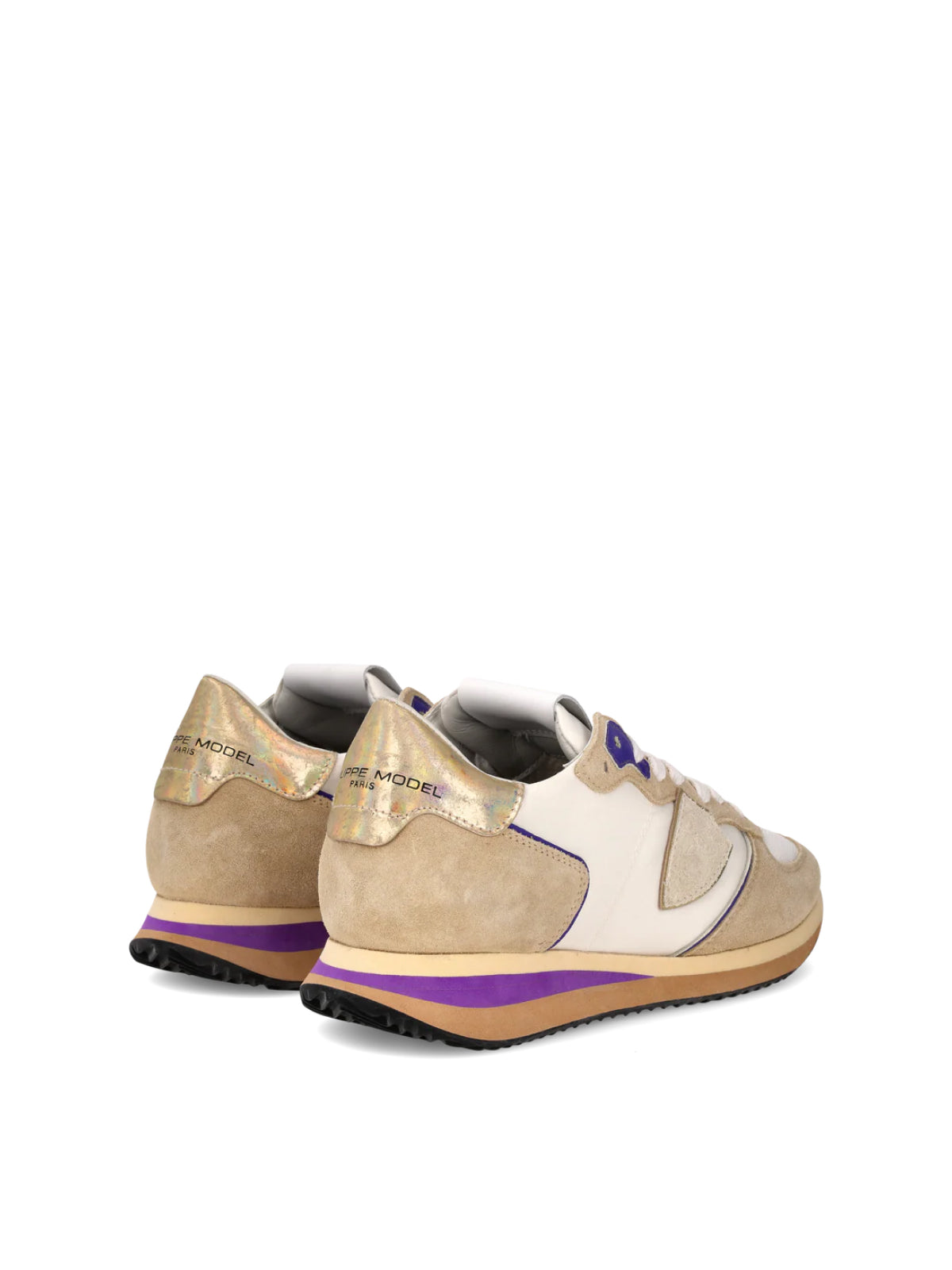 PHILIPPE MODEL PARIS Low Top Suede Sneakers for Women - Fall/Winter 2025