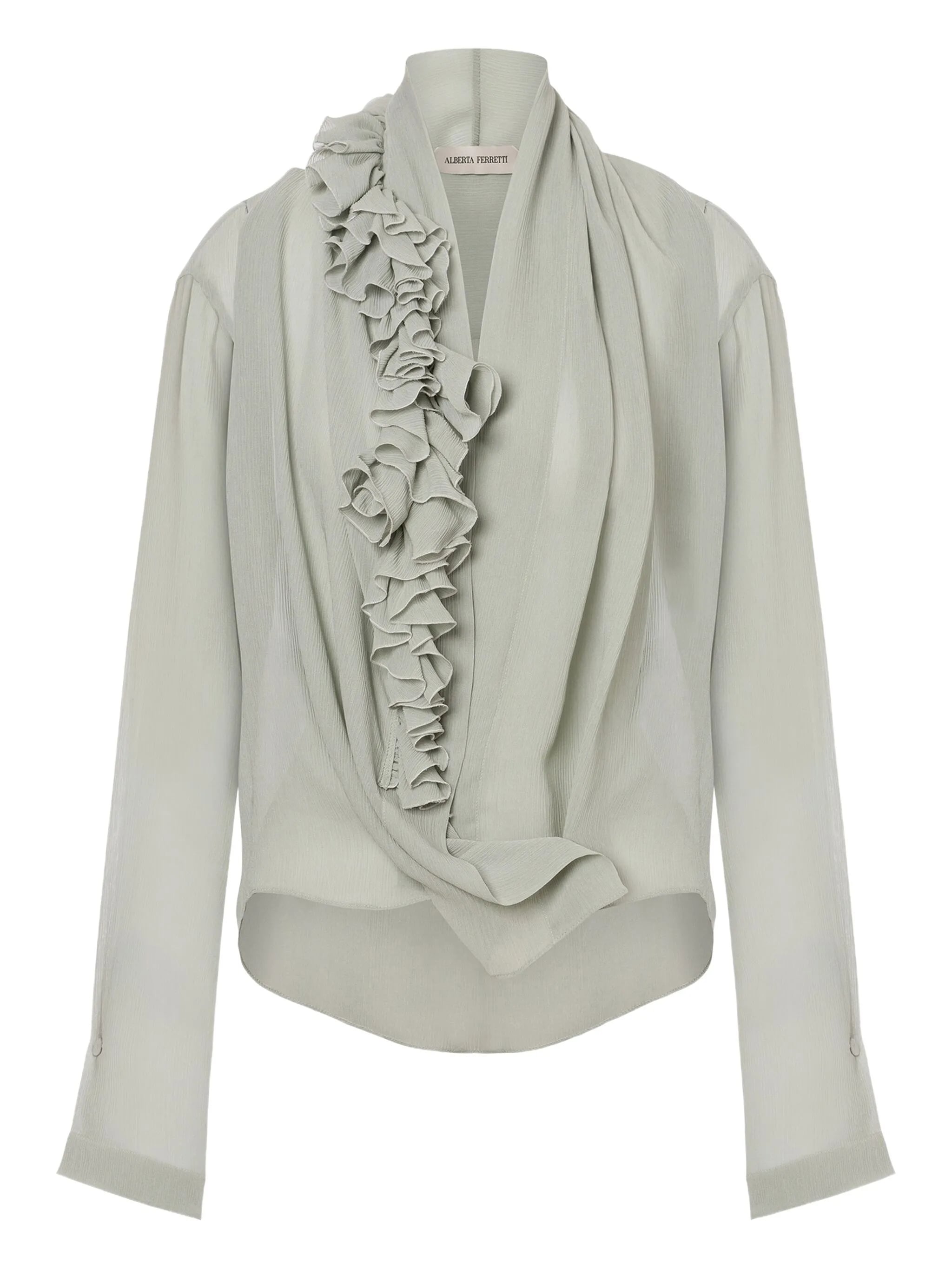 ALBERTA FERRETI Chic Viscose Top for Women - FW25 Collection