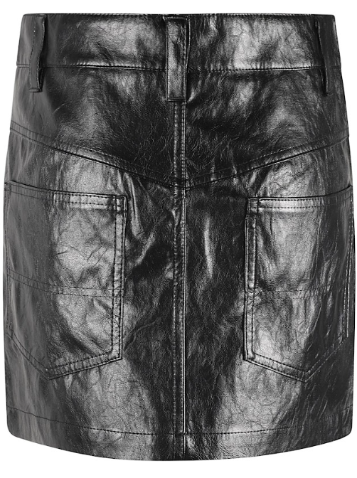 ISABEL MARANT Stylish Mixed-Fabric Skirt