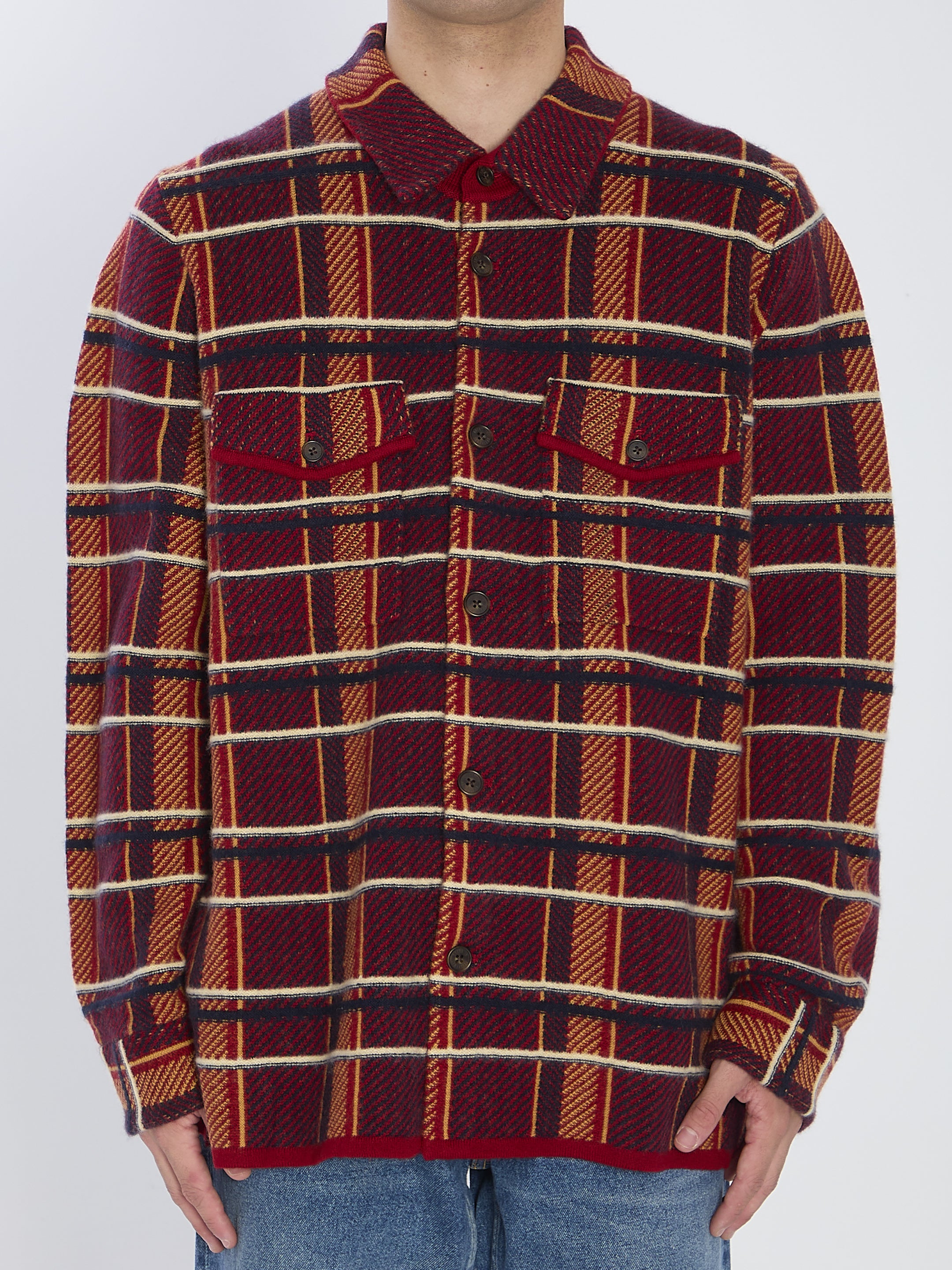 GUEST IN RESIDENCE Plaid Work Shirt - Unisex Oversized Fit