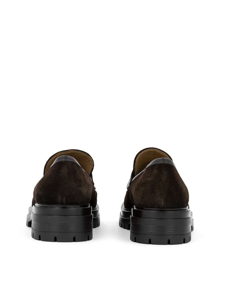 GIANVITO ROSSI Lugged-Sole Loafers for Men