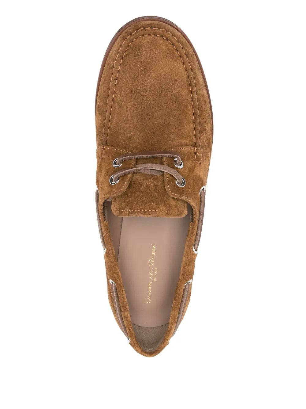 GIANVITO ROSSI Men's Suede Moccasin Shoes - SS25 Collection