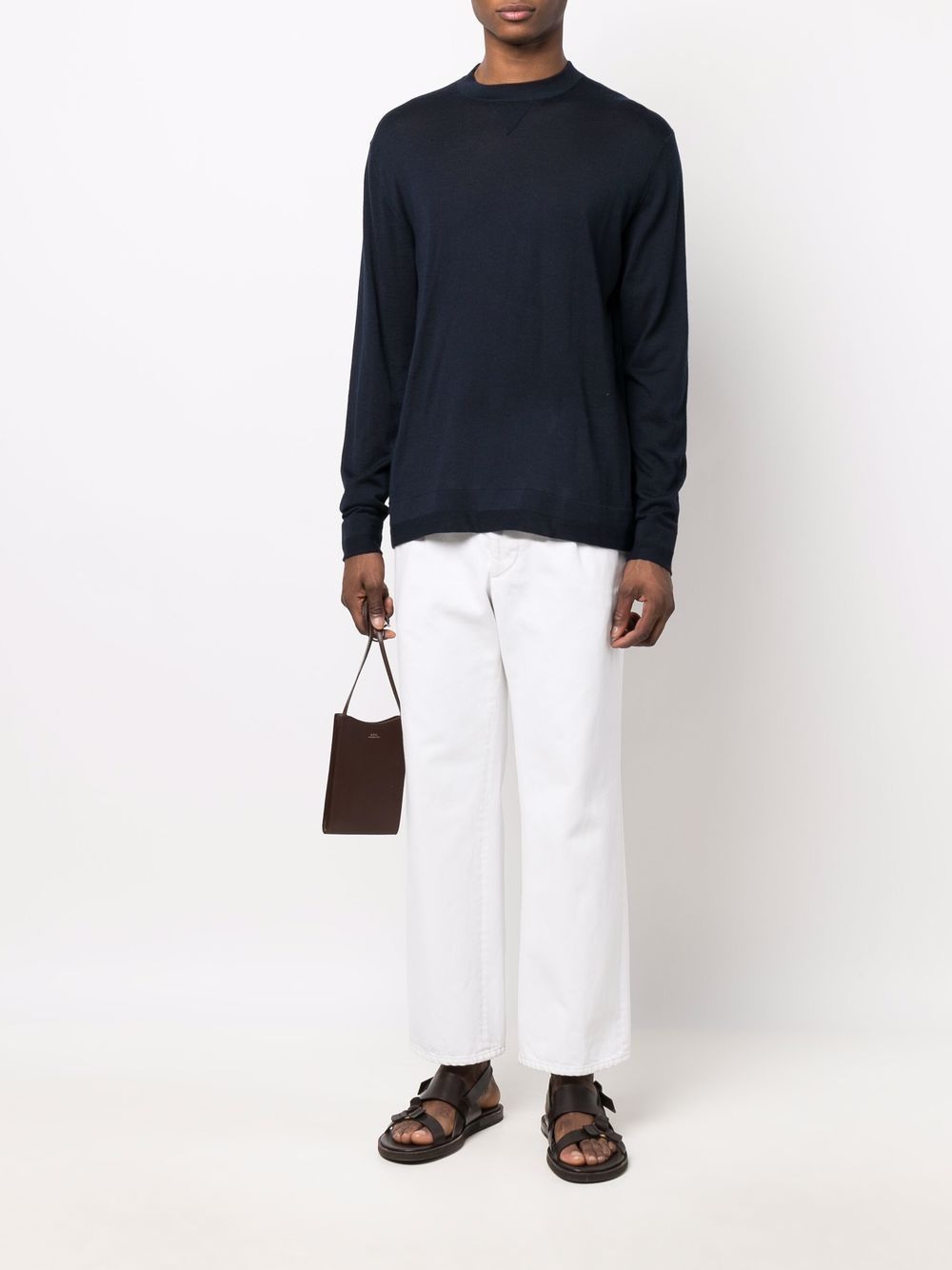 BALLANTYNE Cashmere Pullover for Men - Elegant Knitwear