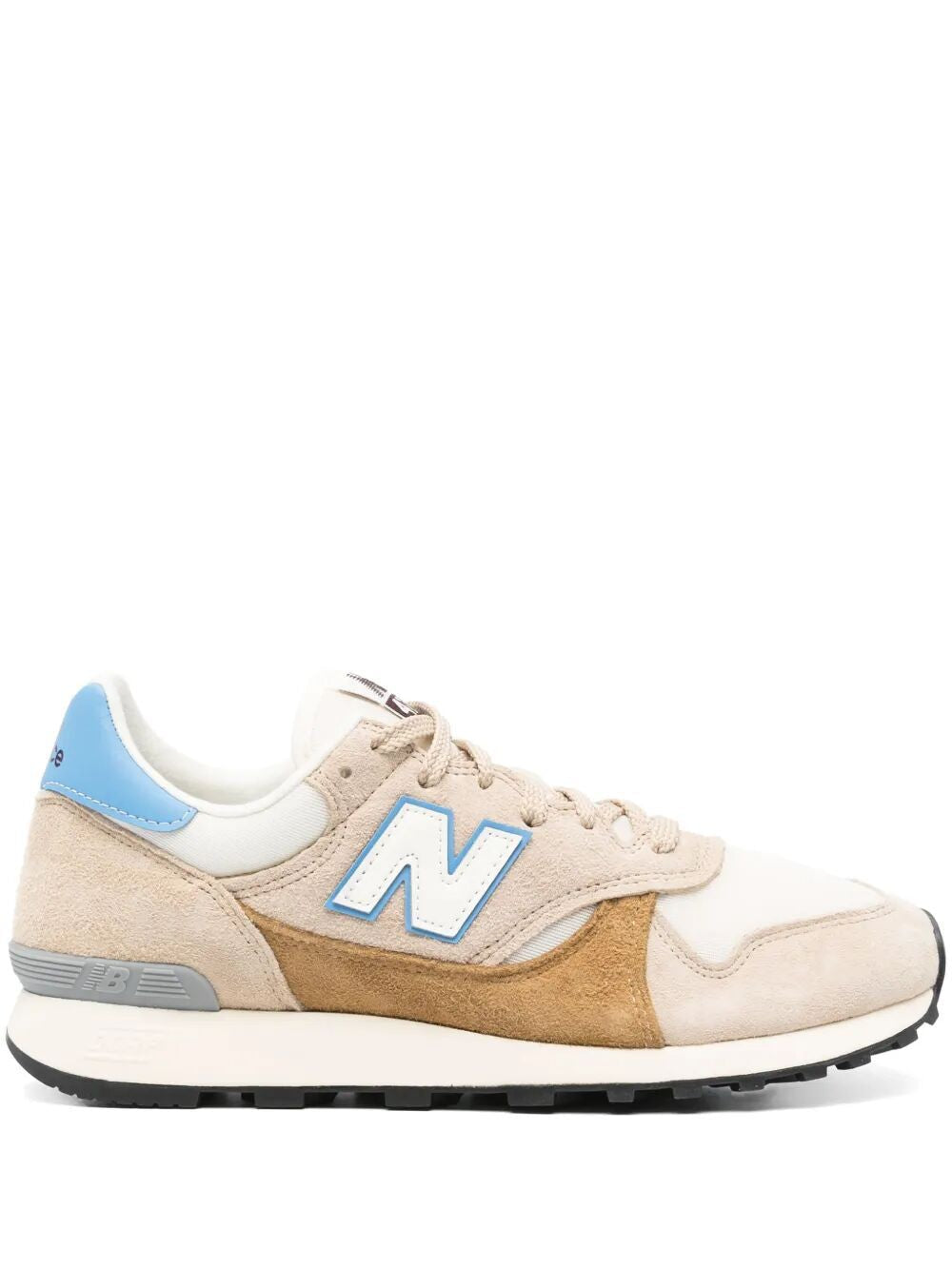 NEW BALANCE Premium Pigskin Textile Sneaker for All Seasons