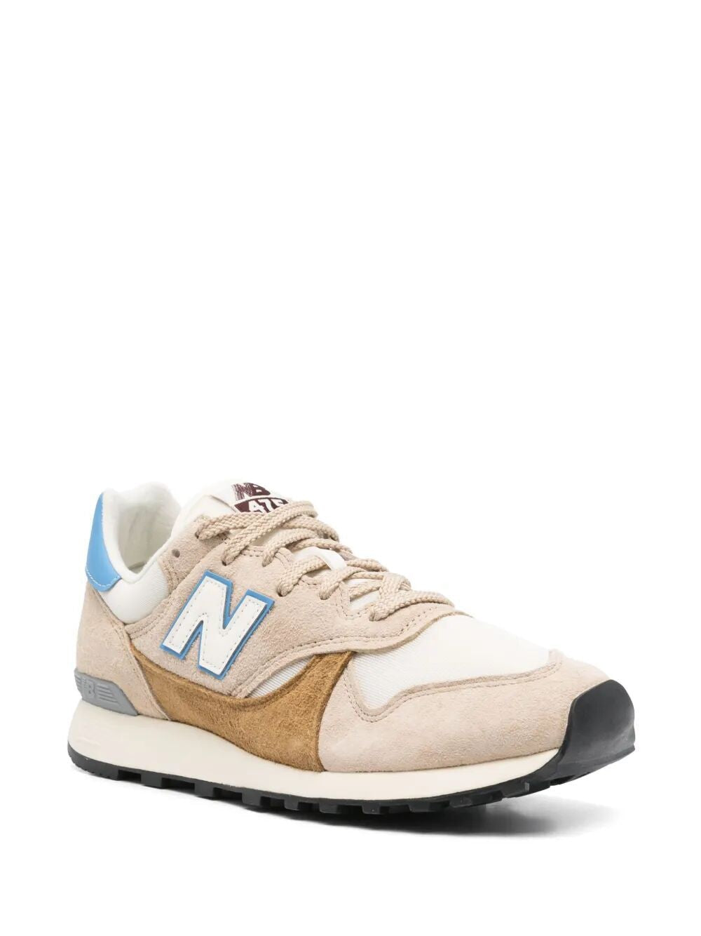 NEW BALANCE Premium Pigskin Textile Sneaker for All Seasons