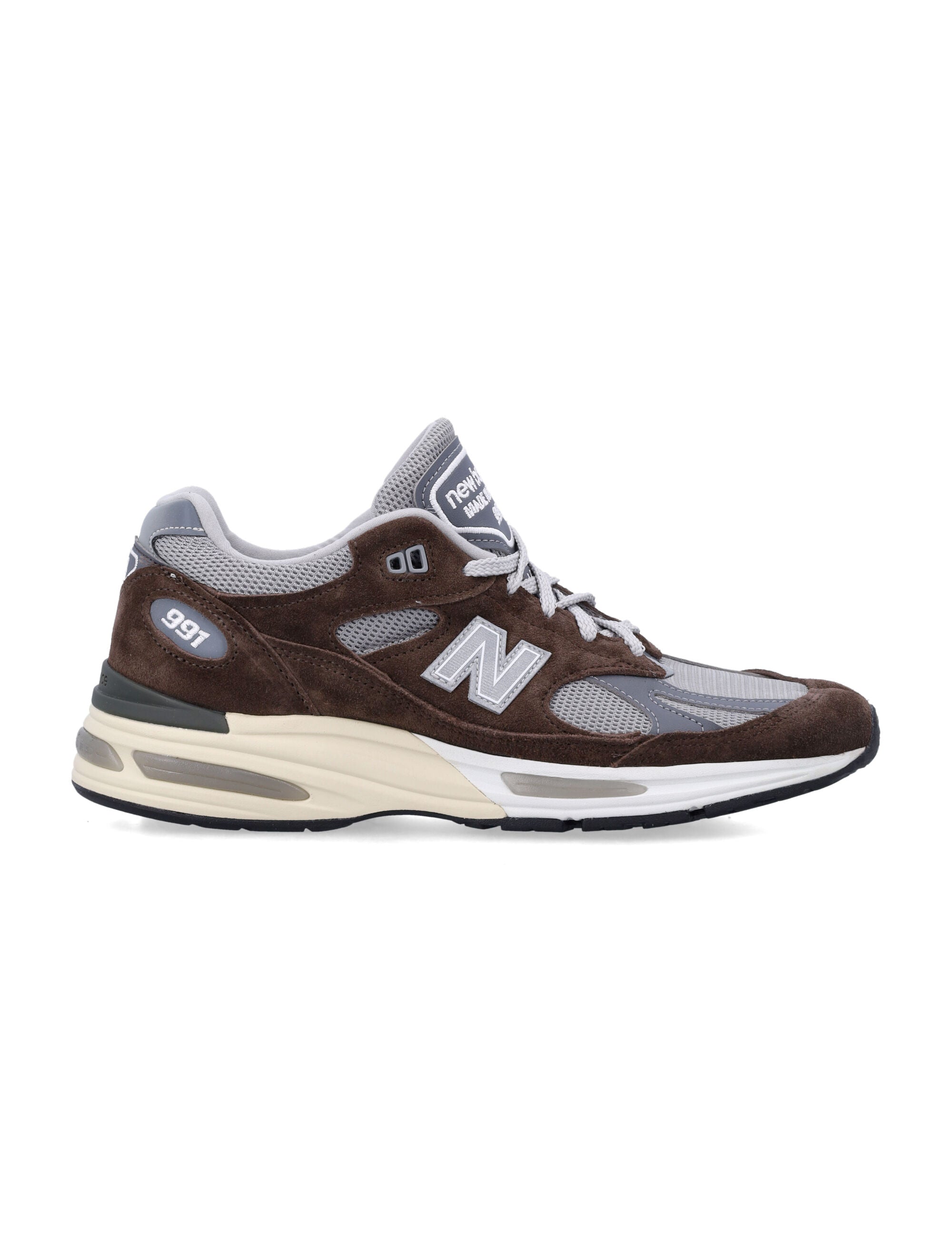 NEW BALANCE Classic 991 V2 MIUK Suede Mesh Sneakers for Men