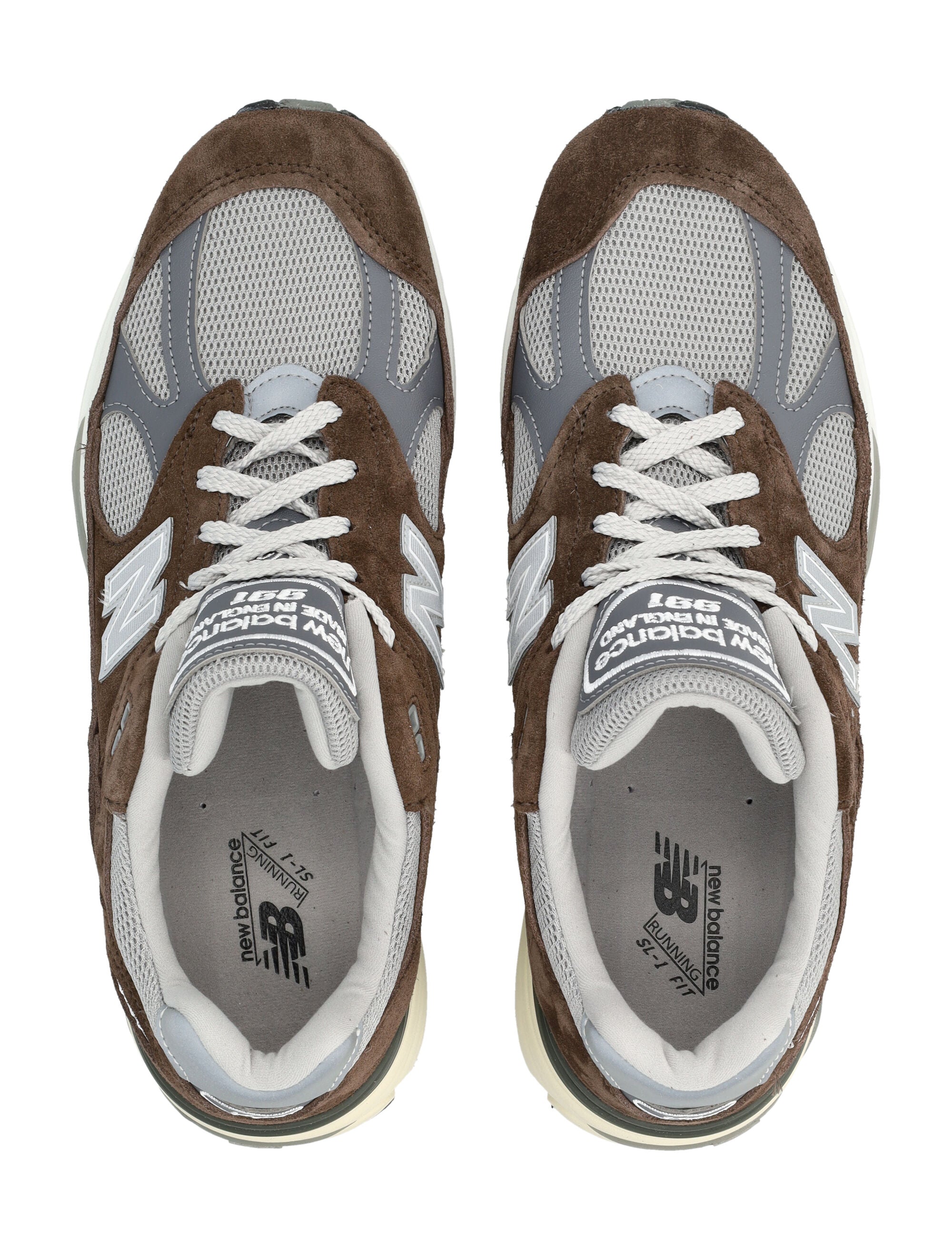 NEW BALANCE Classic 991 V2 MIUK Suede Mesh Sneakers for Men