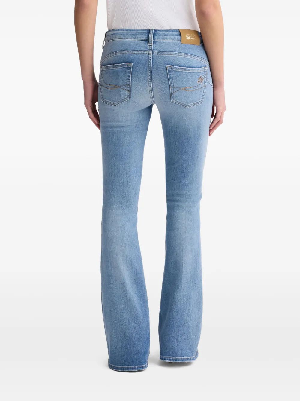 LIU JO Women’s Light Denim Trumpet Pants