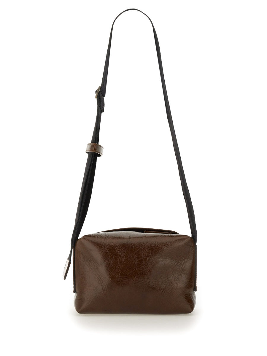 UMA WANG Leather Shoulder Handbag