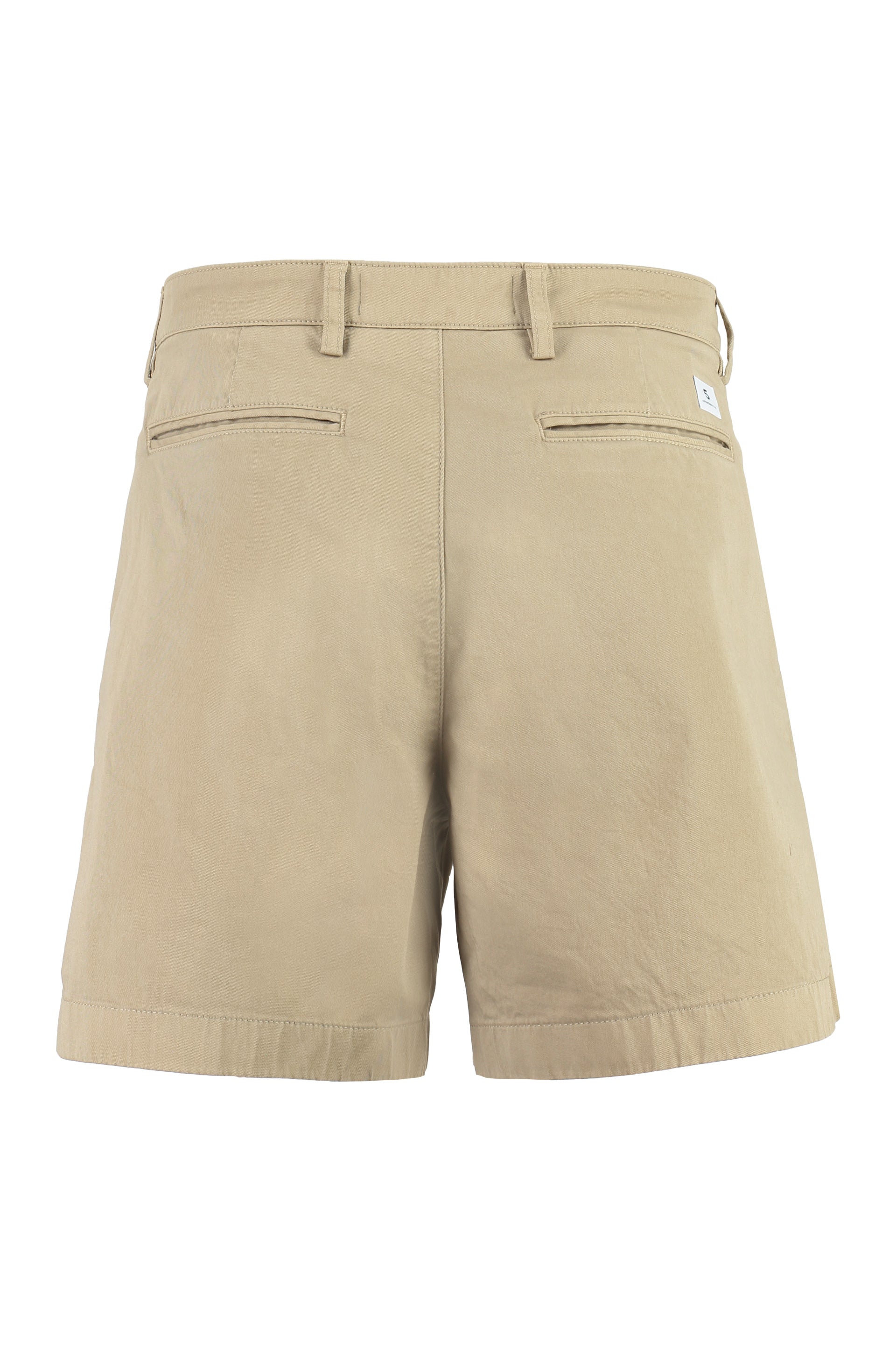 DEPARTMENT FIVE Men's Cotton Bermuda Shorts with 2 Side and 2 Back Pockets