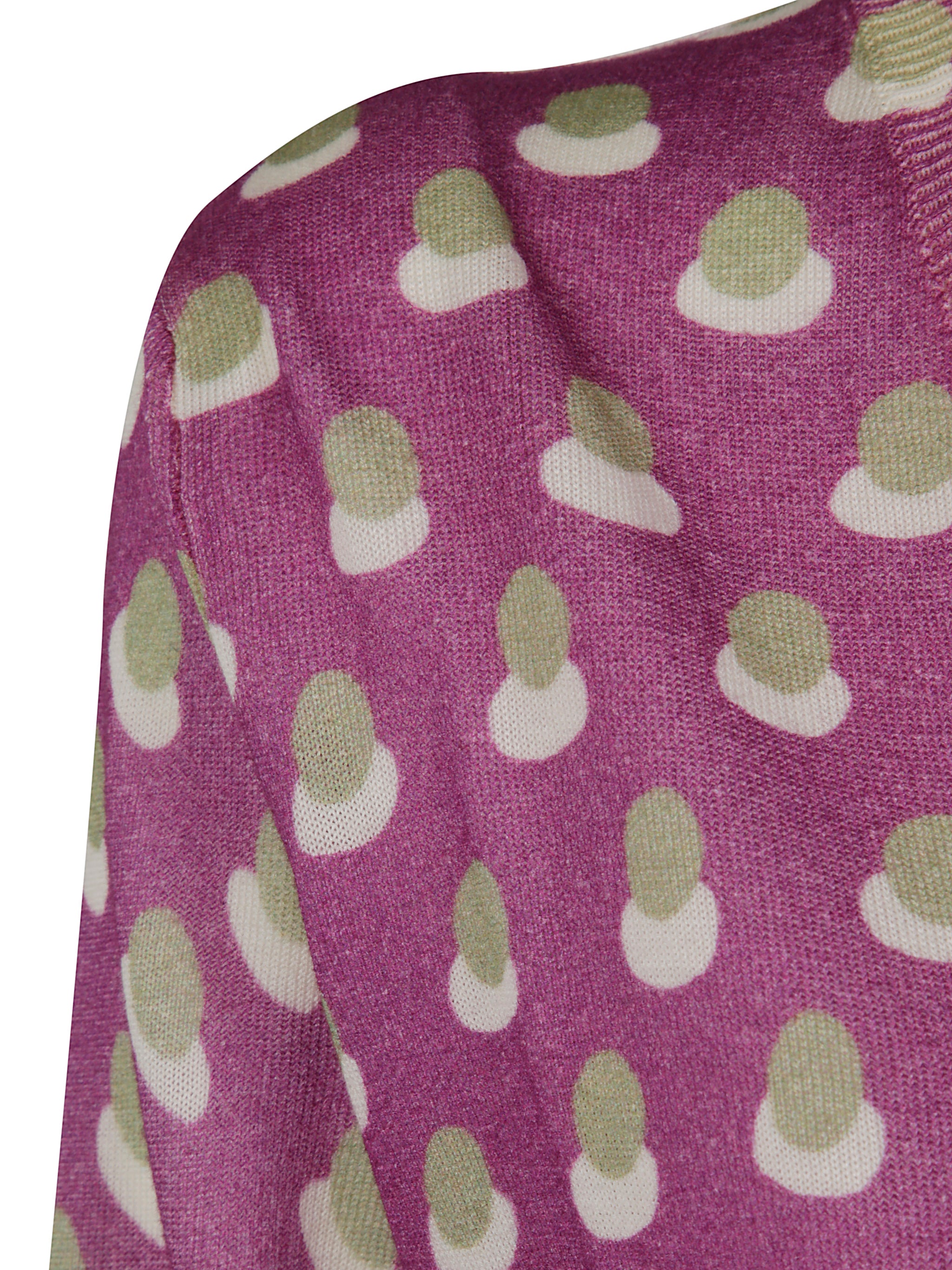 IN BED WITH YOU Printed V Neck Sweater