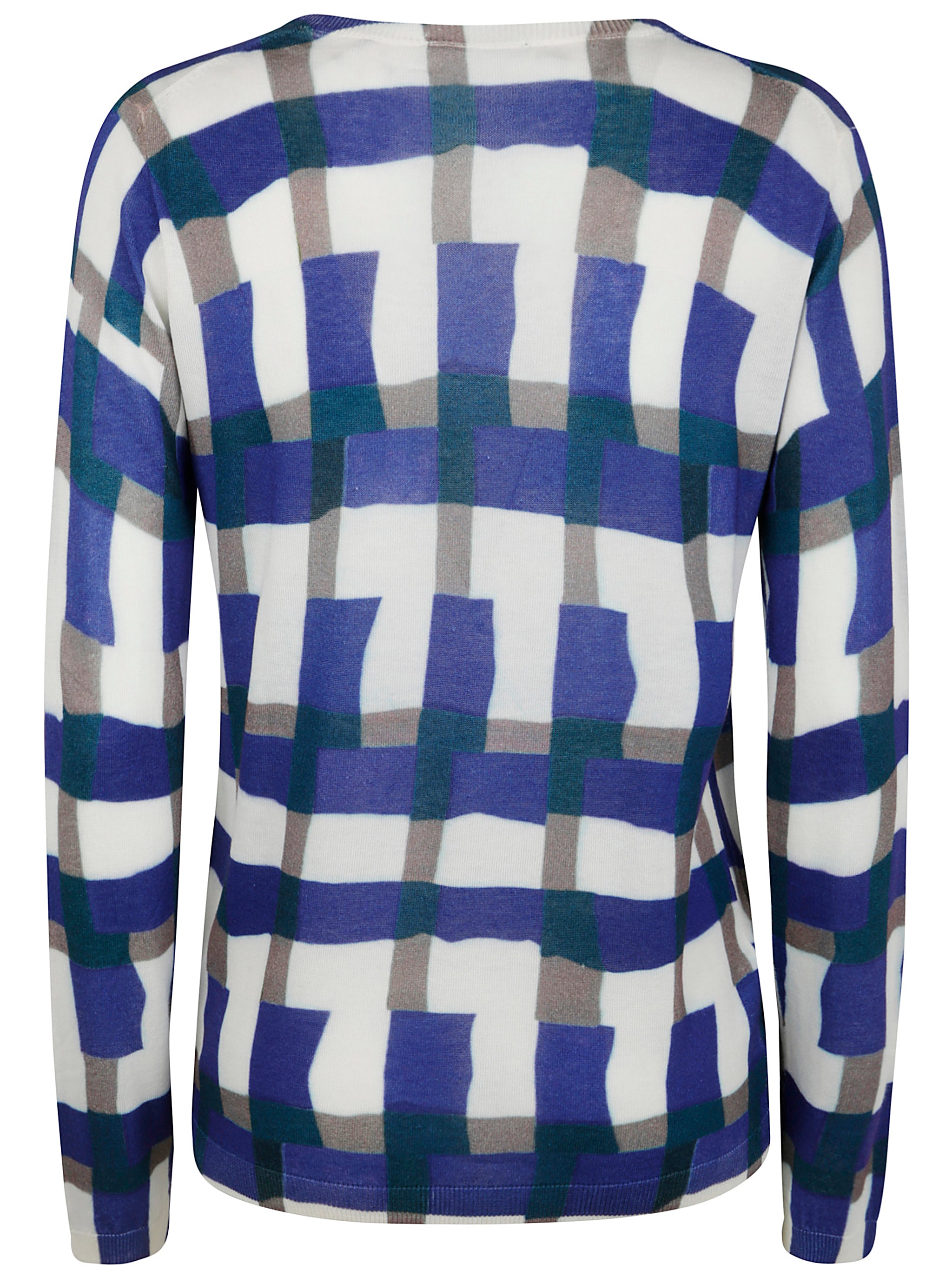 In Bed With You Printed V Neck Sweater - Women's Mini Style