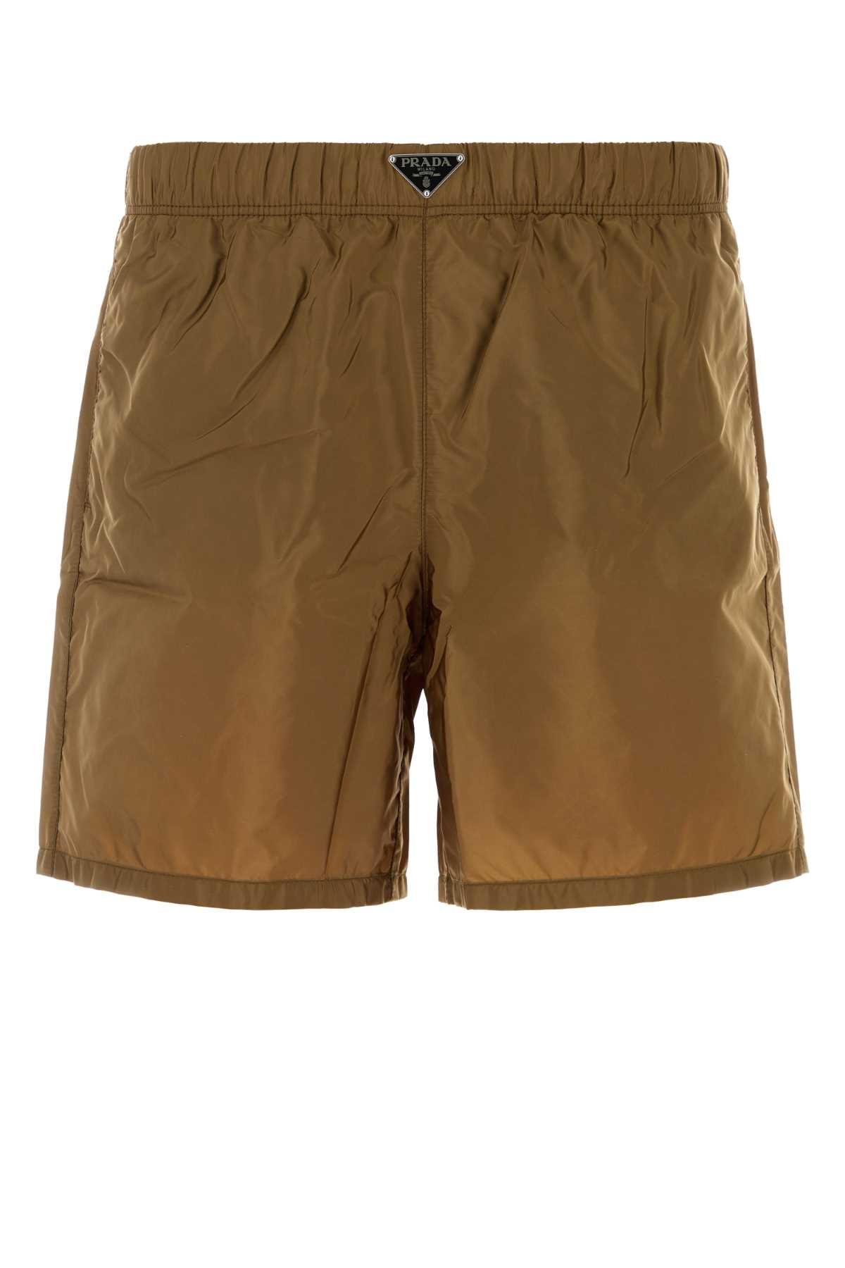 PRADA Men's Mini Re-Nylon Swimming Shorts