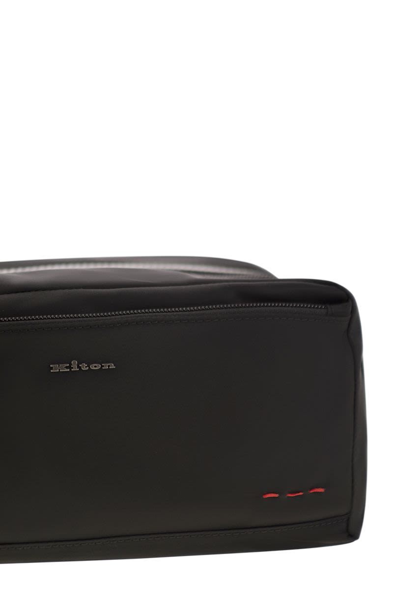 KITON Men's Nylon Mini Beauty Case