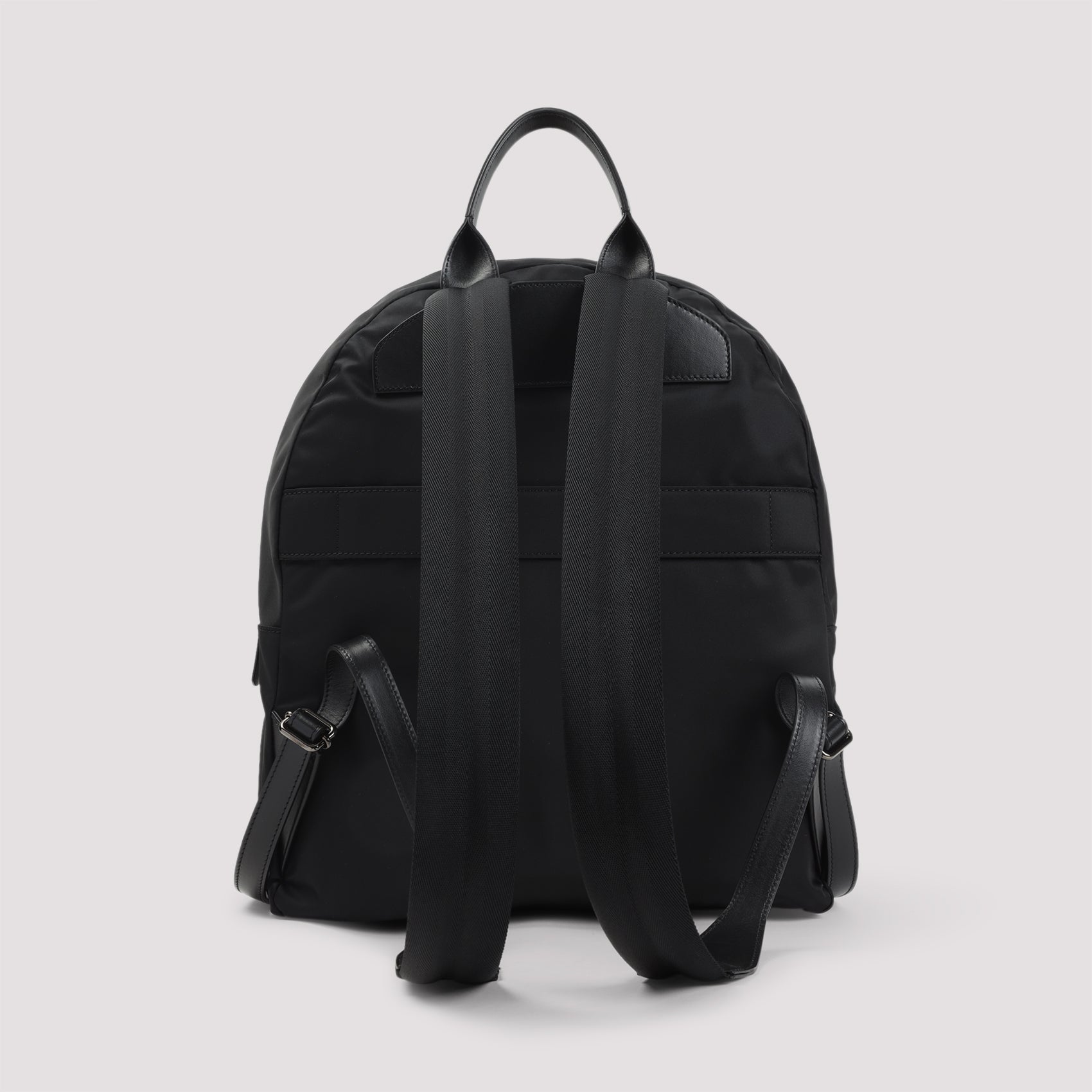 KITON Polyamide Backpack with Leather Accents