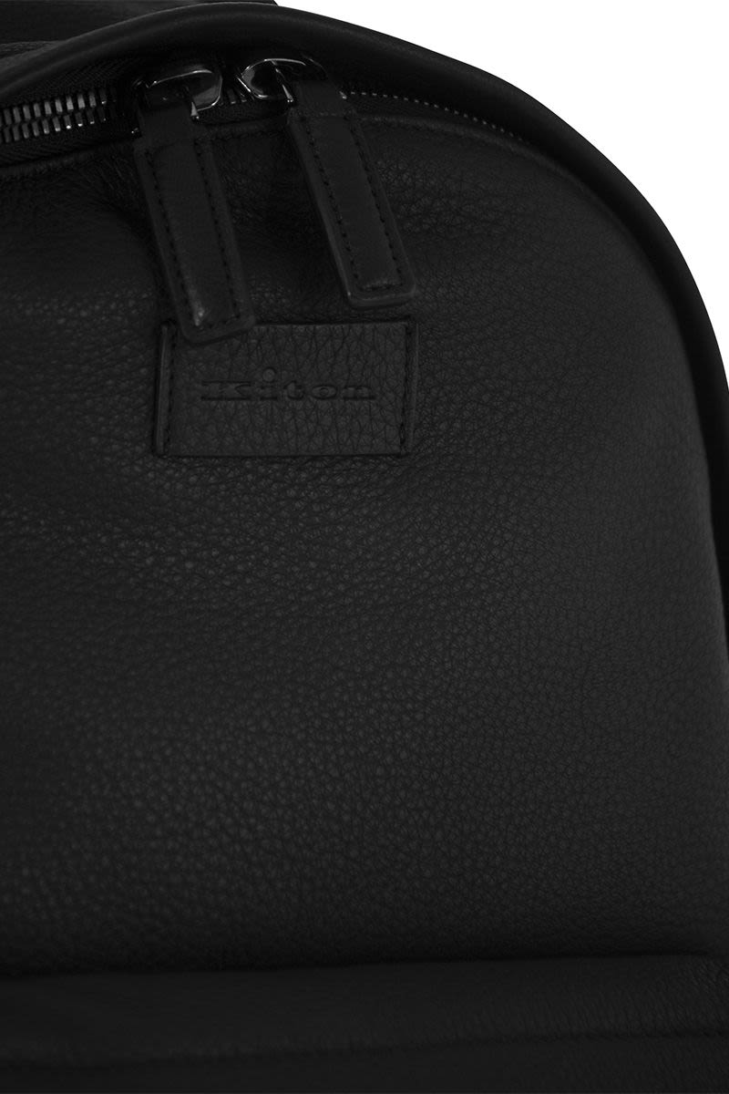 KITON Deerskin Backpack for Business and Leisure - Men's Essential
