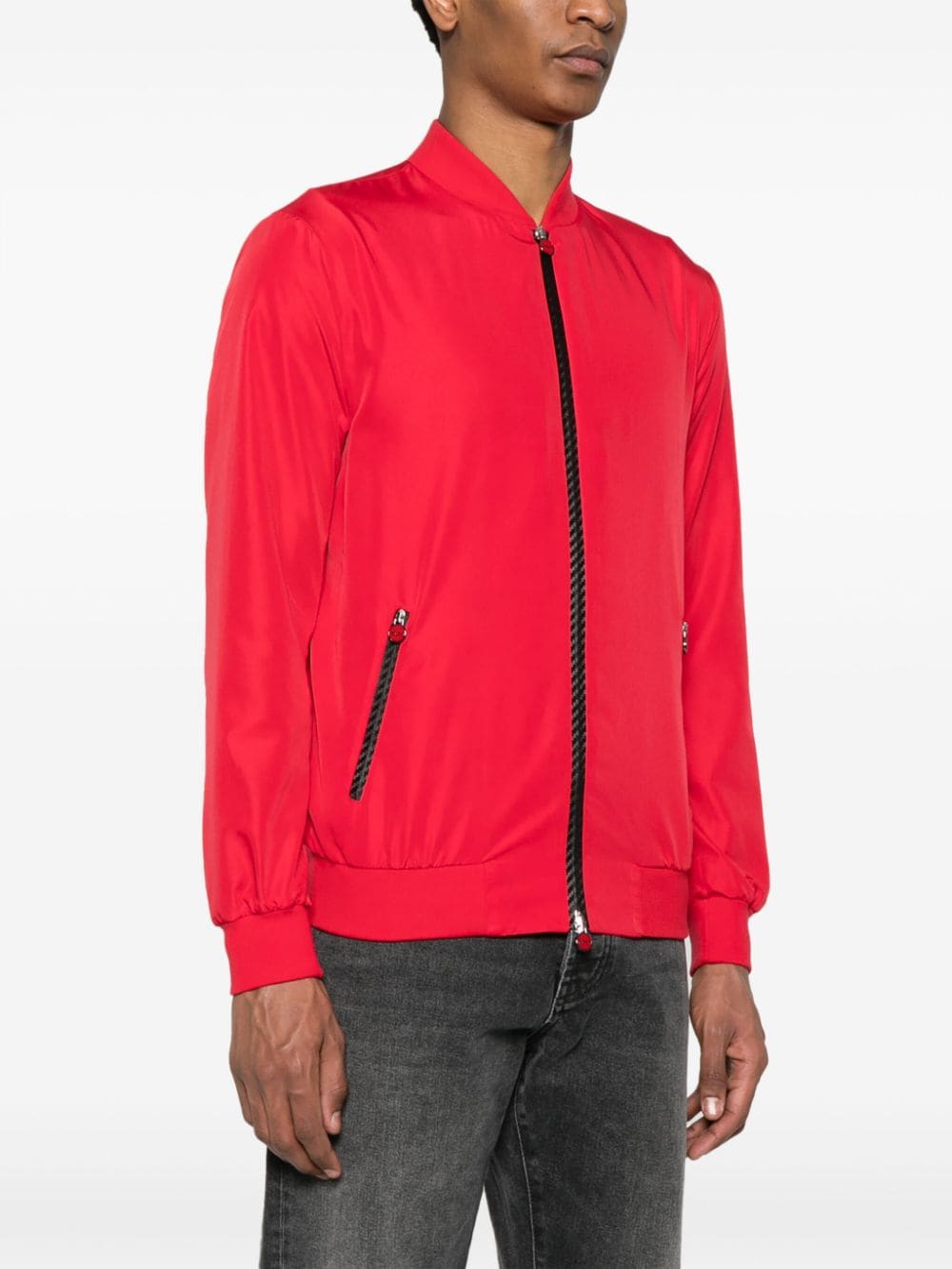 KITON Zipped Bomber Jacket