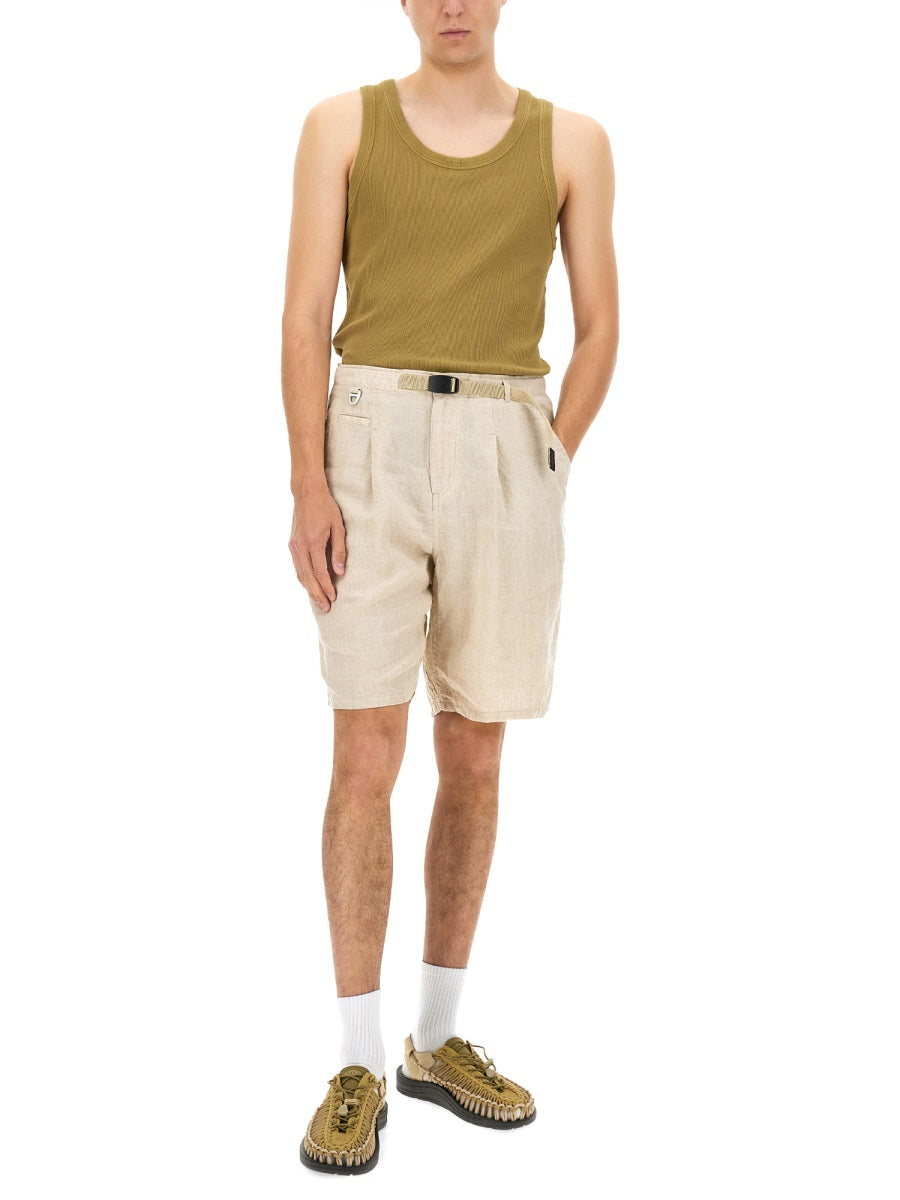 UNDERCOVER Linen Shorts - Regular Fit