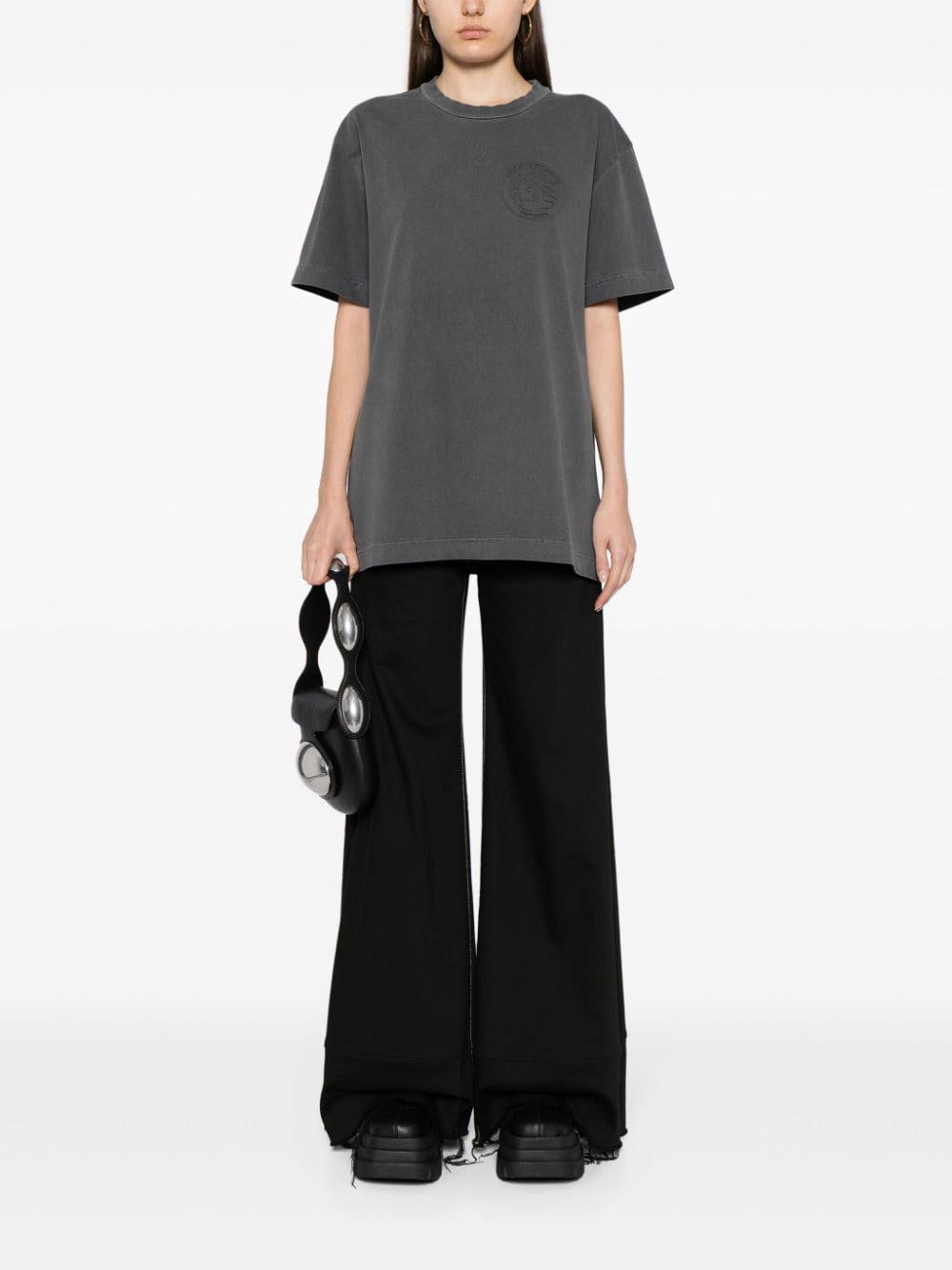 ALEXANDER WANG Unisex Cotton T-Shirt SS24