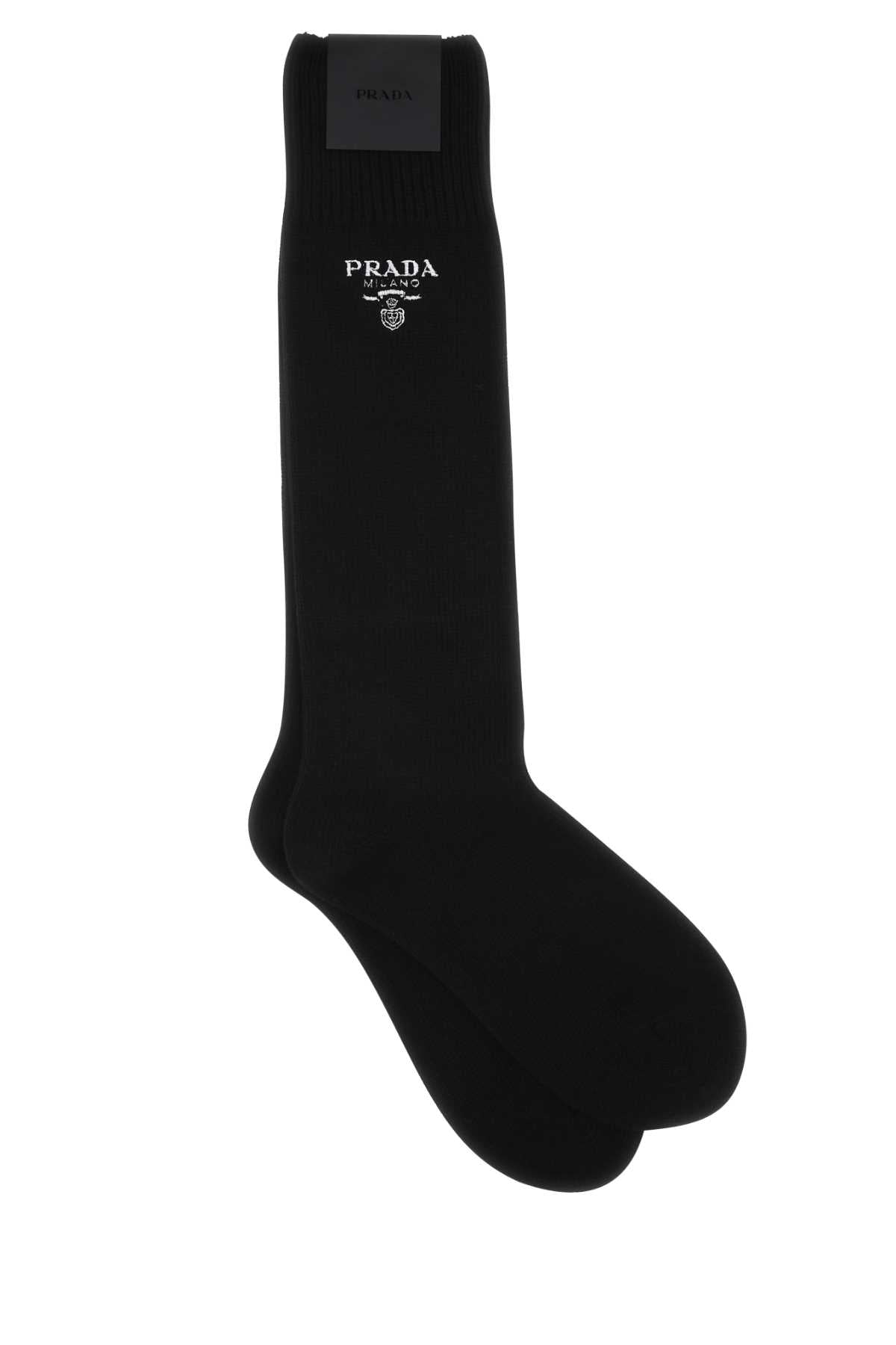PRADA Luxury Virgin Wool Blend Socks for Men
