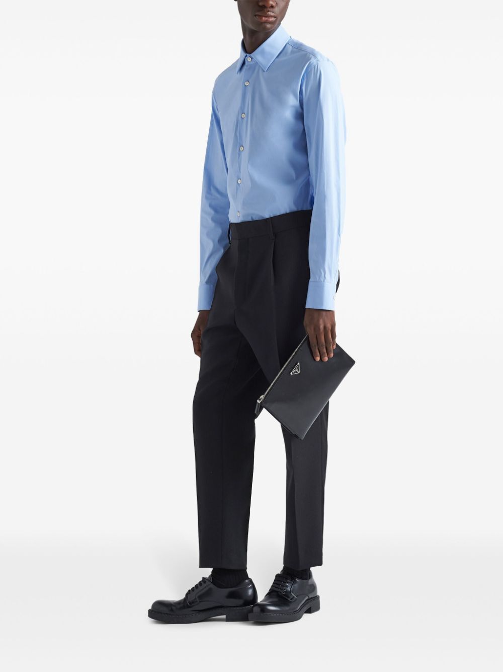 PRADA Classic Cotton Poplin Shirt - FW24