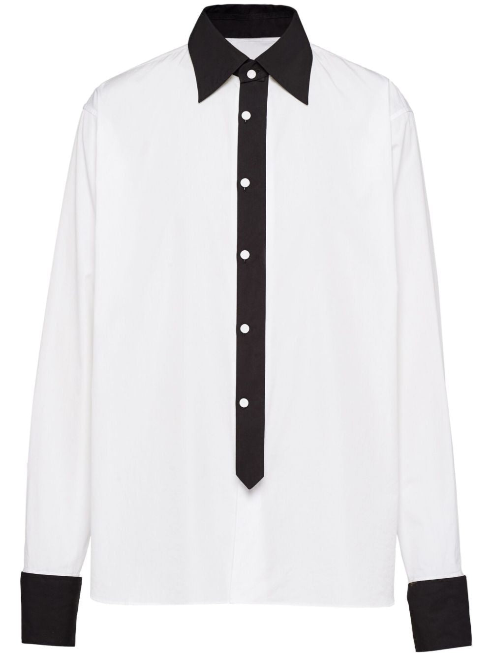 PRADA Oversized Poplin Shirt for Men - SS24 Collection