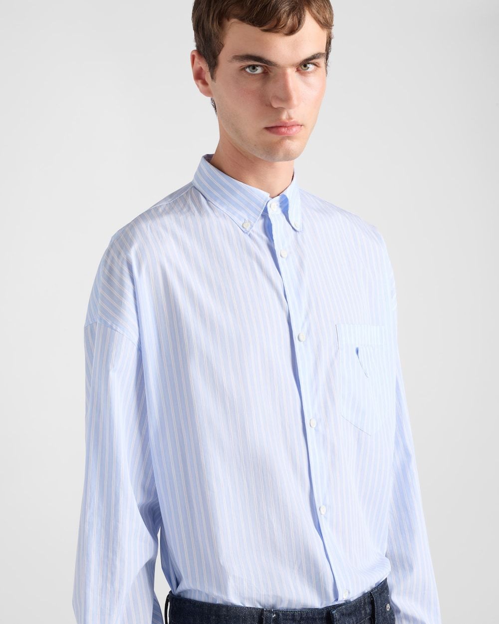 PRADA Men's Premium Cotton Shirt - SS25 Collection