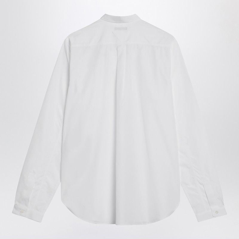 PRADA Classic Cotton Shirt with Button-Down Collar - FW25