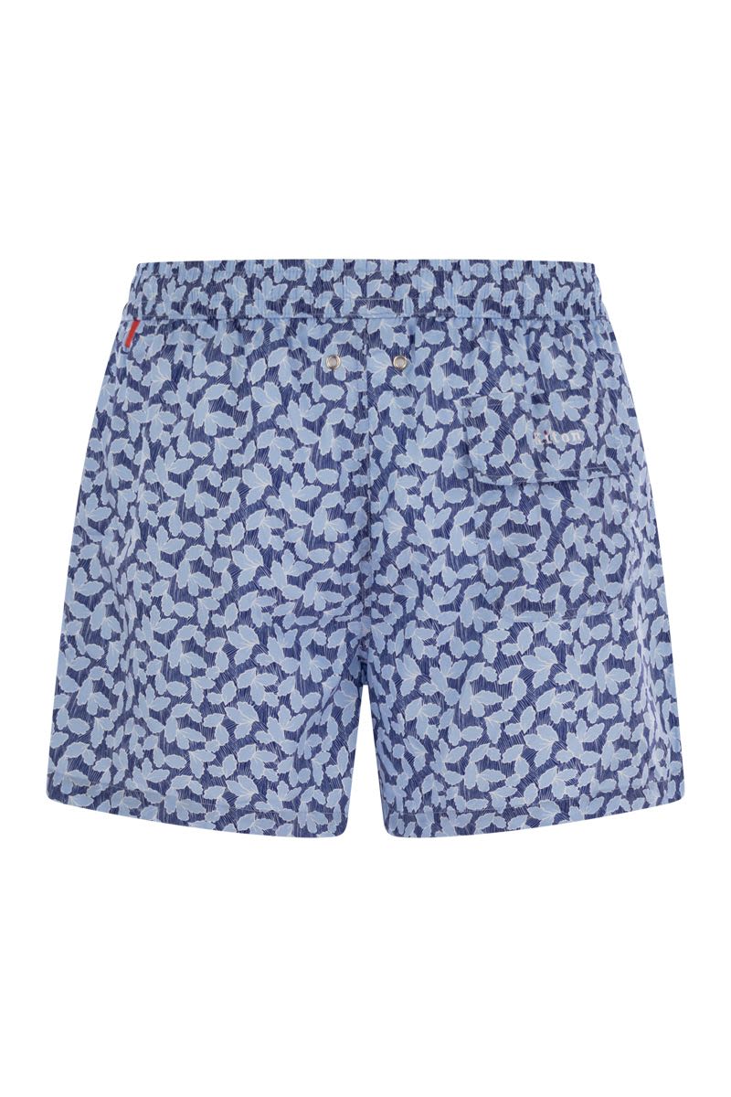 KITON Patterned Beach Boxers for Men